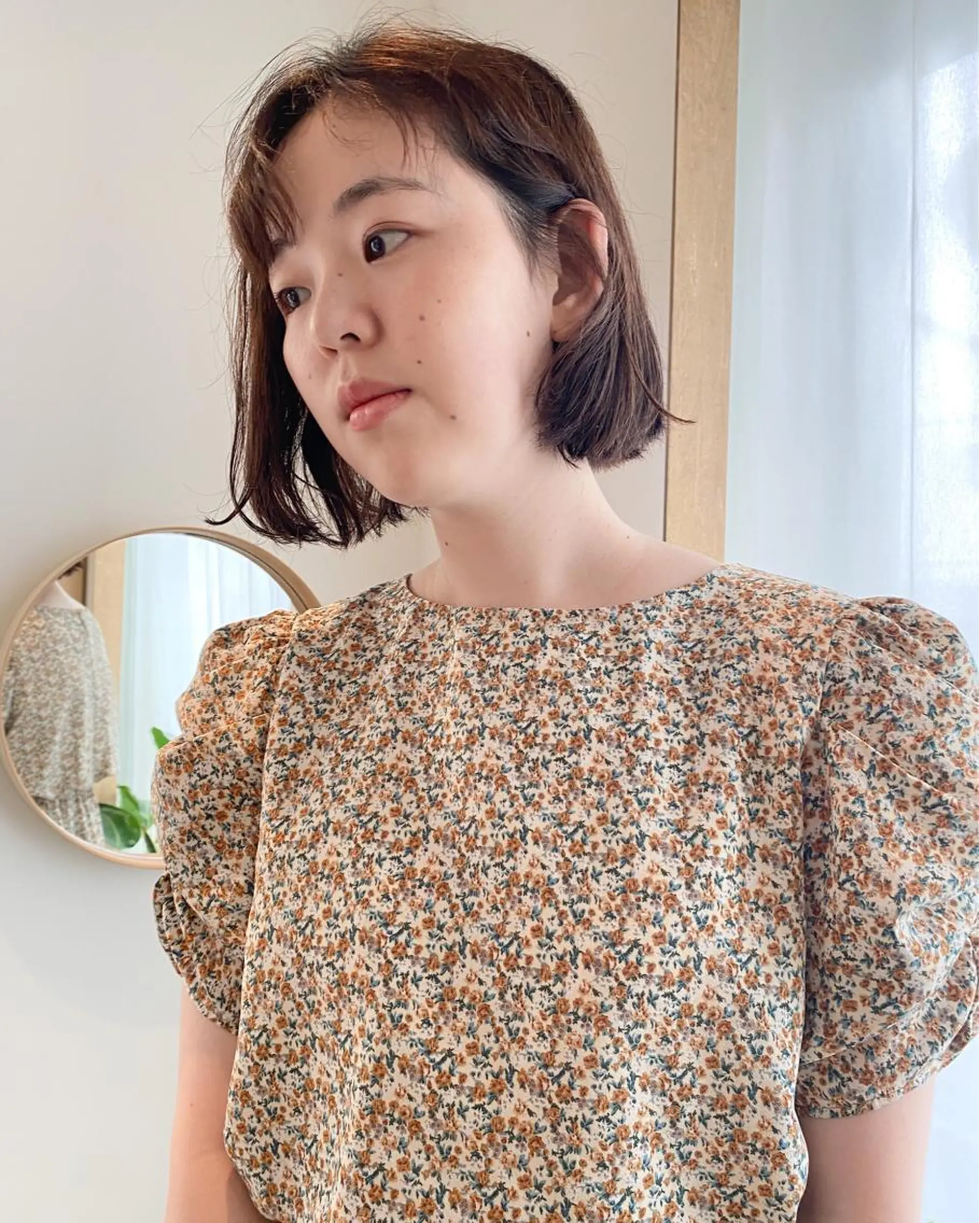 ショート カラー ヘアアレンジ Nancy所属・束感まつげ❤︎ あみのマツエク・マツパデザイン