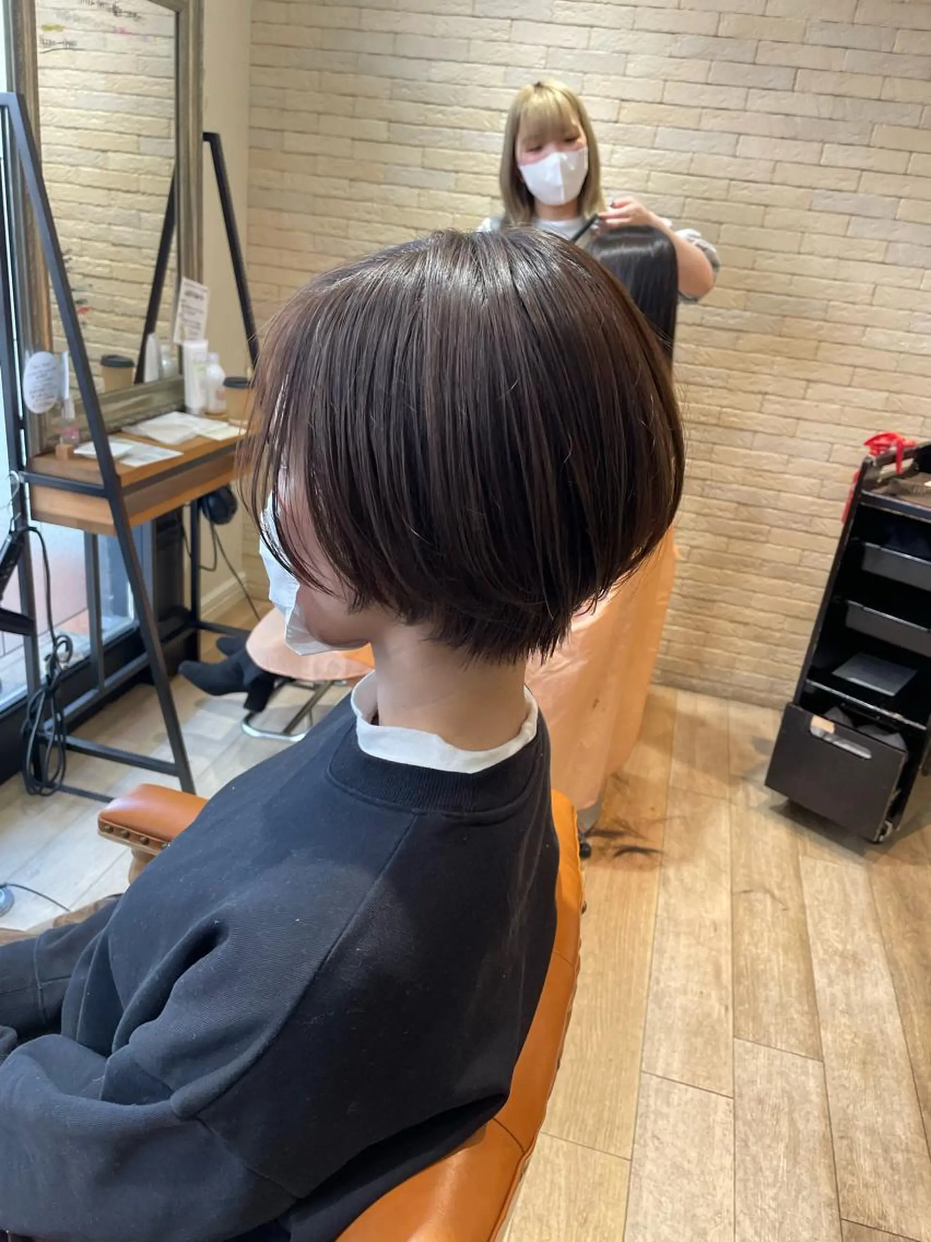 ショート 亀川蓮 Agu hairのヘアスタイル