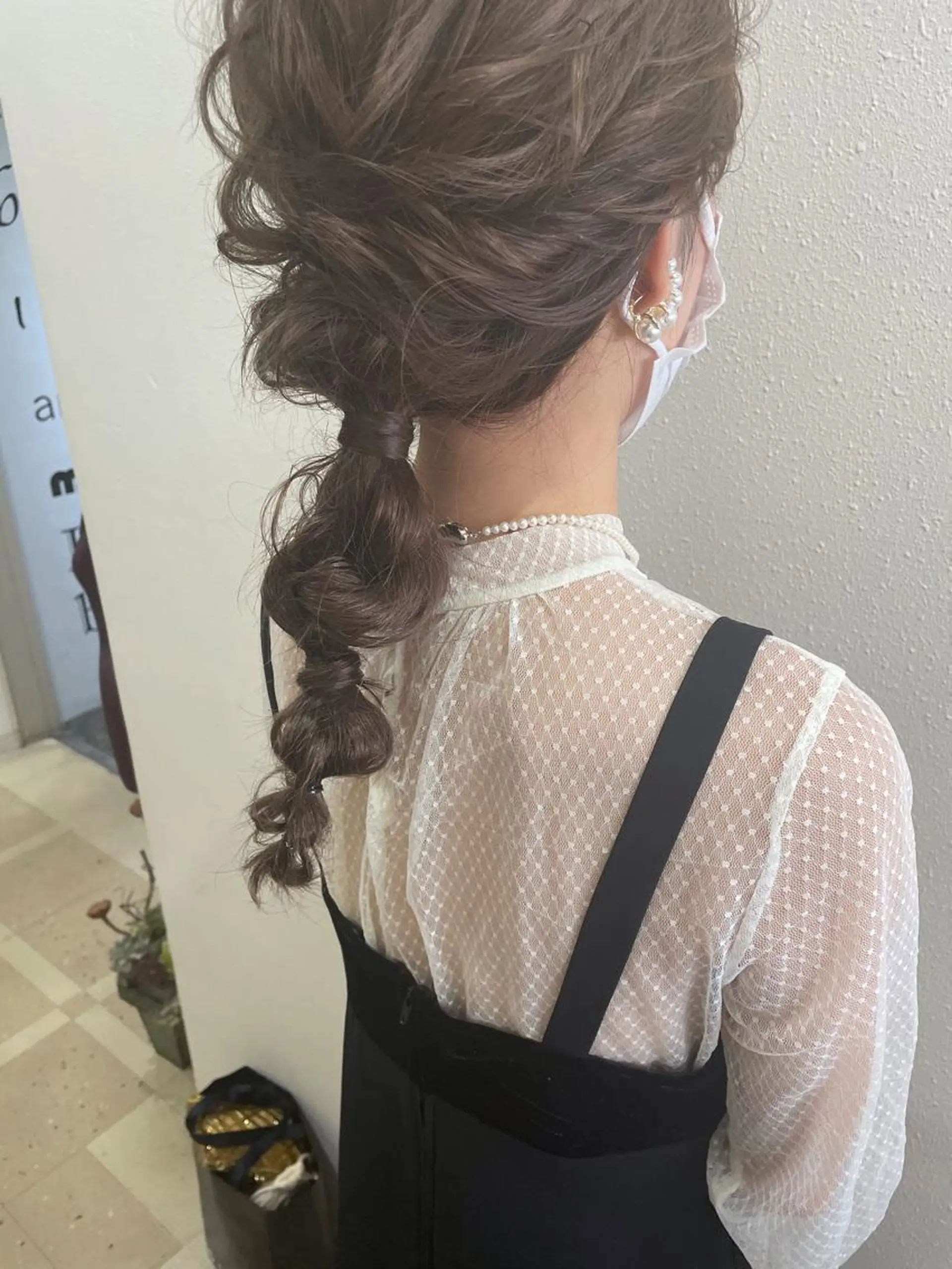 ミディアム ヘアセット 韓国 / 中国ヘア 🦋Noniのヘアスタイル