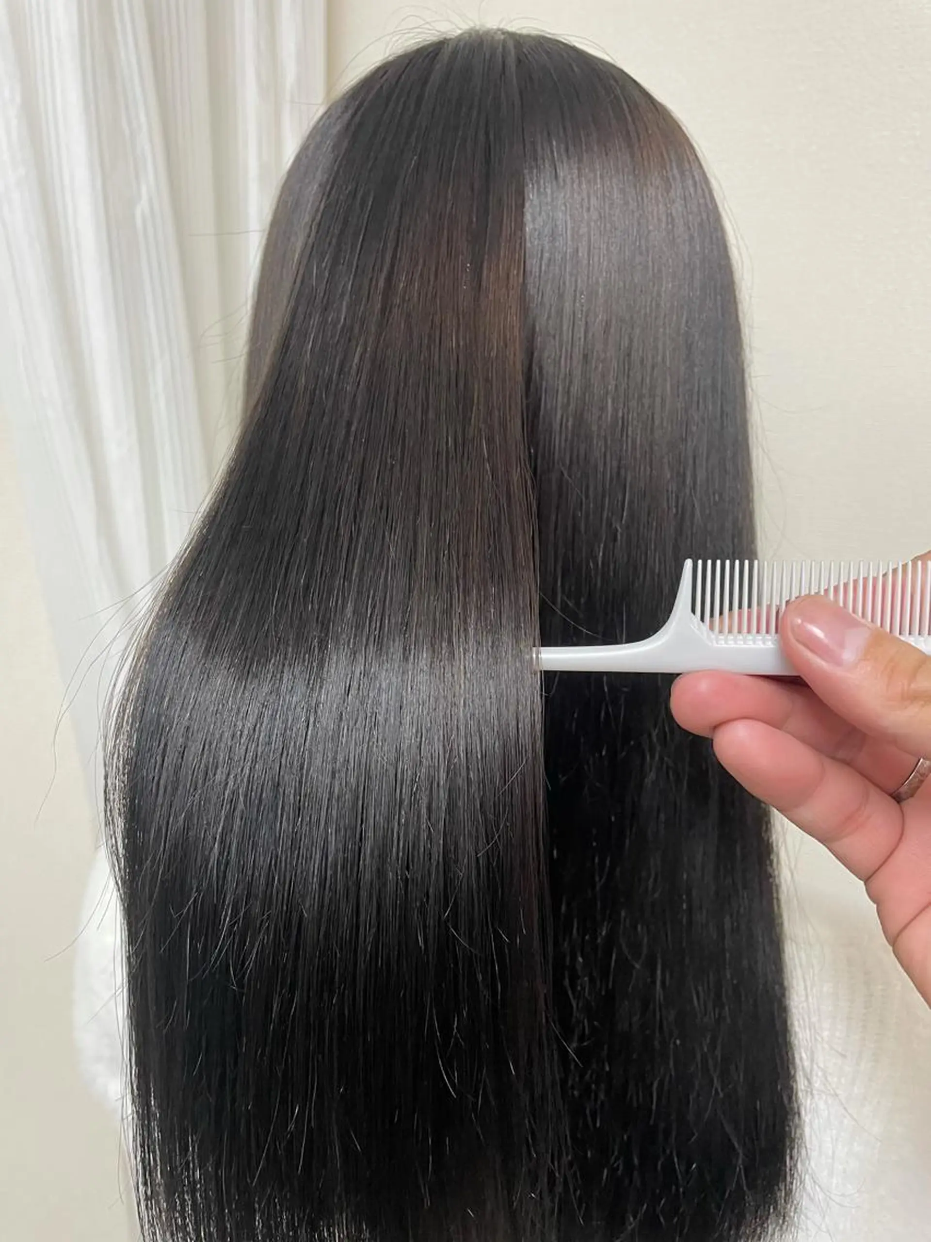 ロング カラー ケアブリーチ /髪質 改善/古橋圭史郎のヘアスタイル