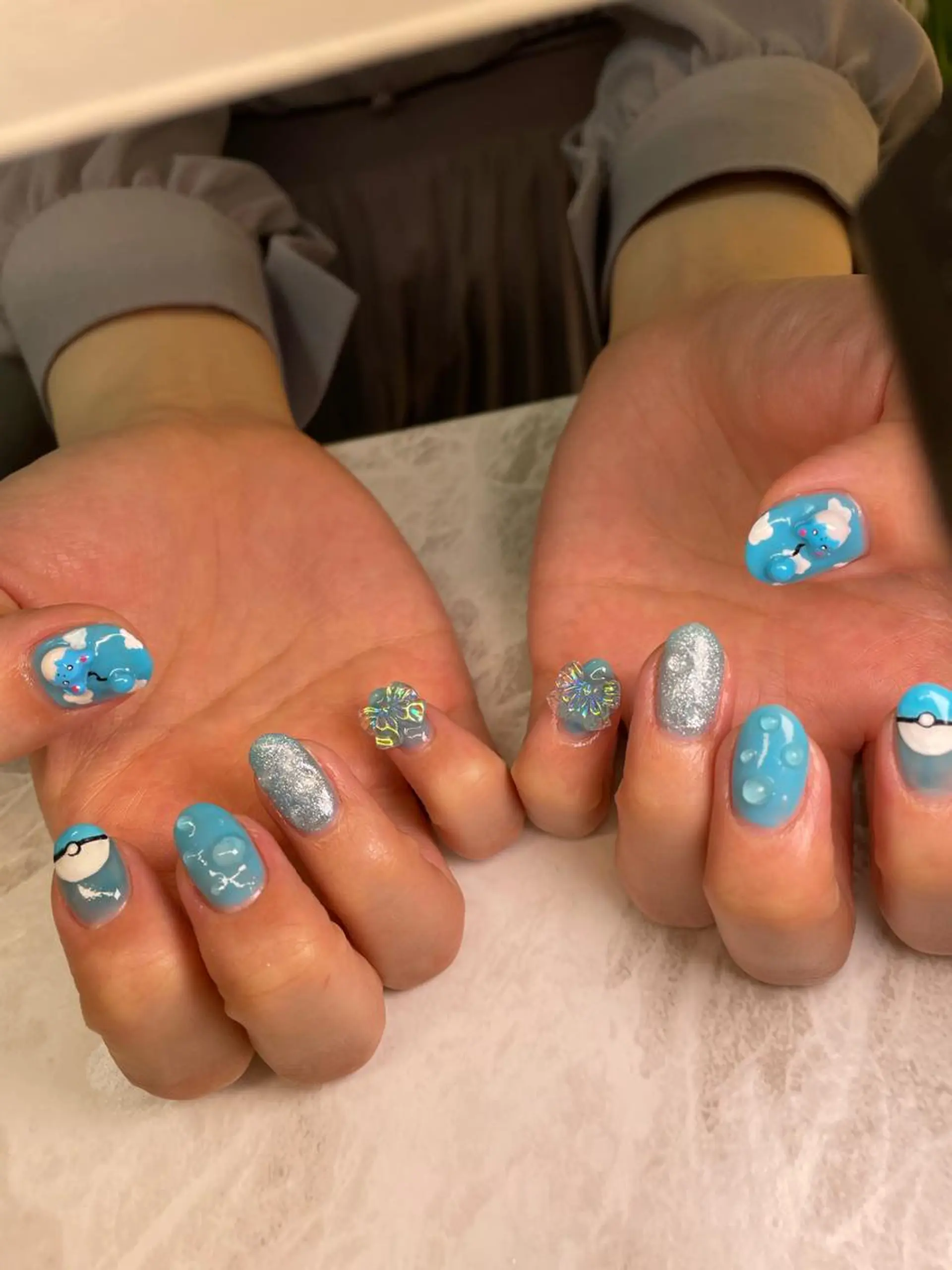 ネイル ハンドネイル YOUTH nails waxing所属・YOUTH natsumiのネイルデザイン