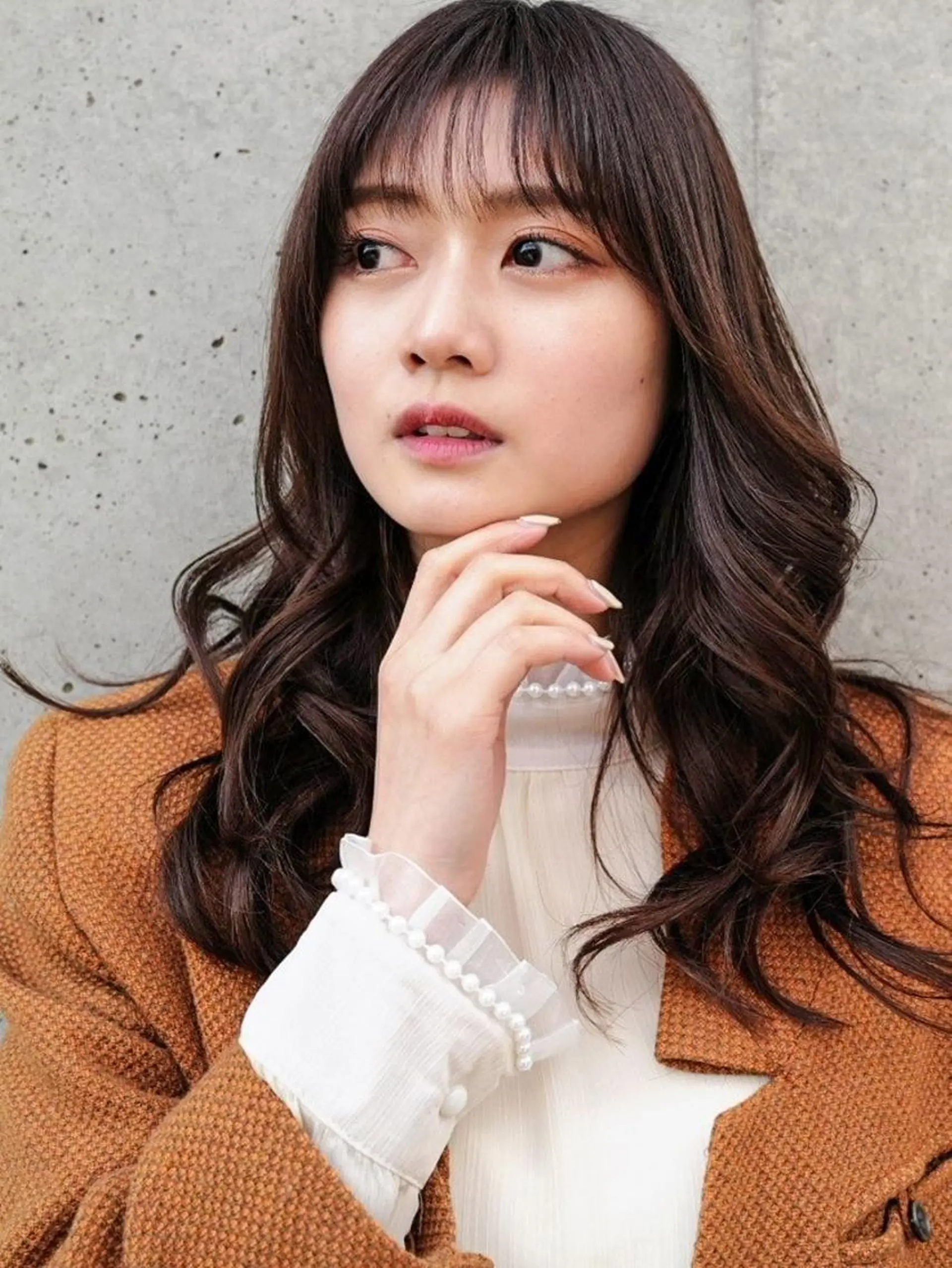 セミロング カラー ヘアアレンジ cecil hair 難波店所属・髪質改善透明感カラー /SHOGO☀️のヘアスタイル