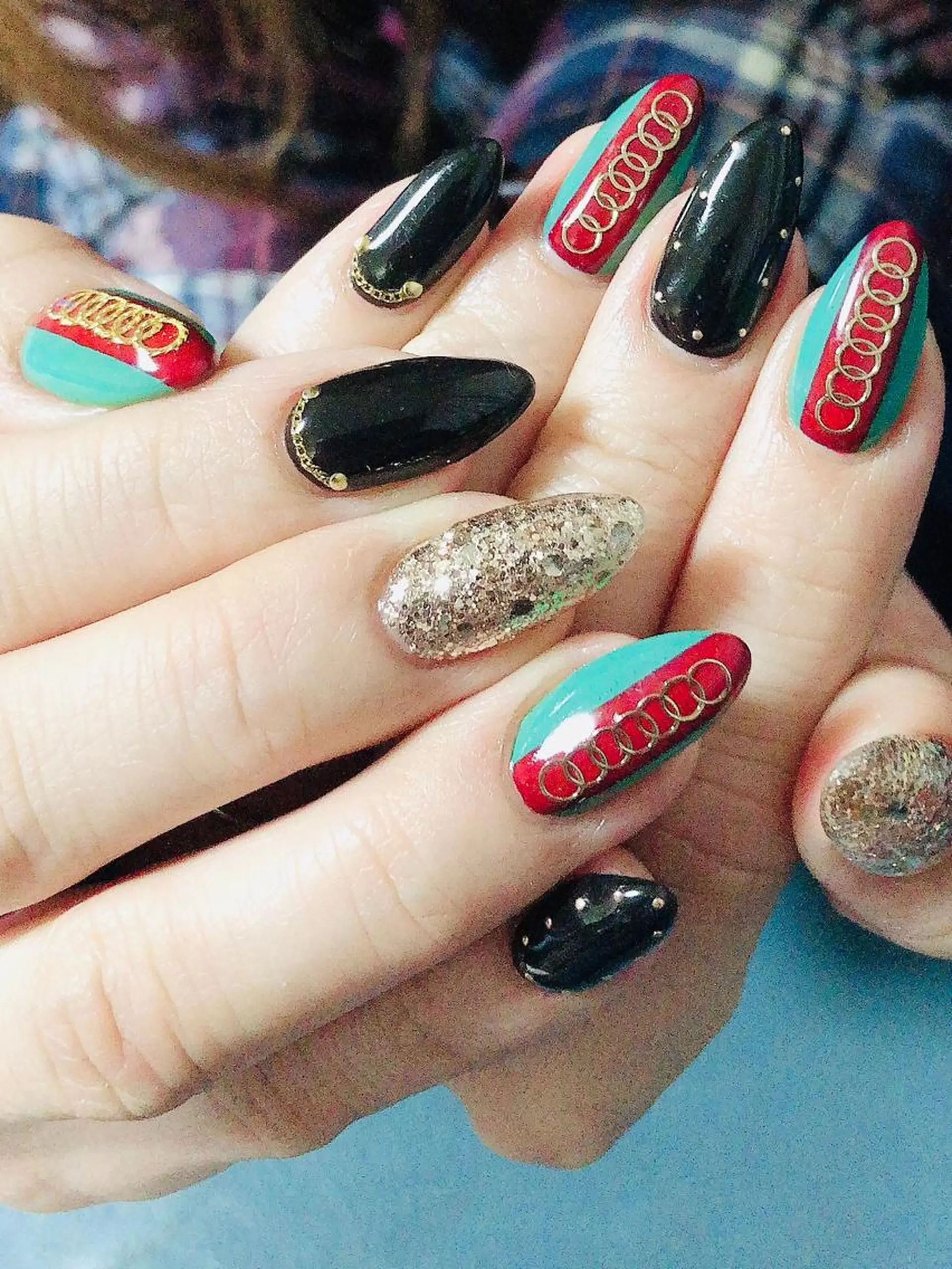 ネイル ジェルネイル 札幌ネイルgorella所属・gorella Ａのネイルデザイン