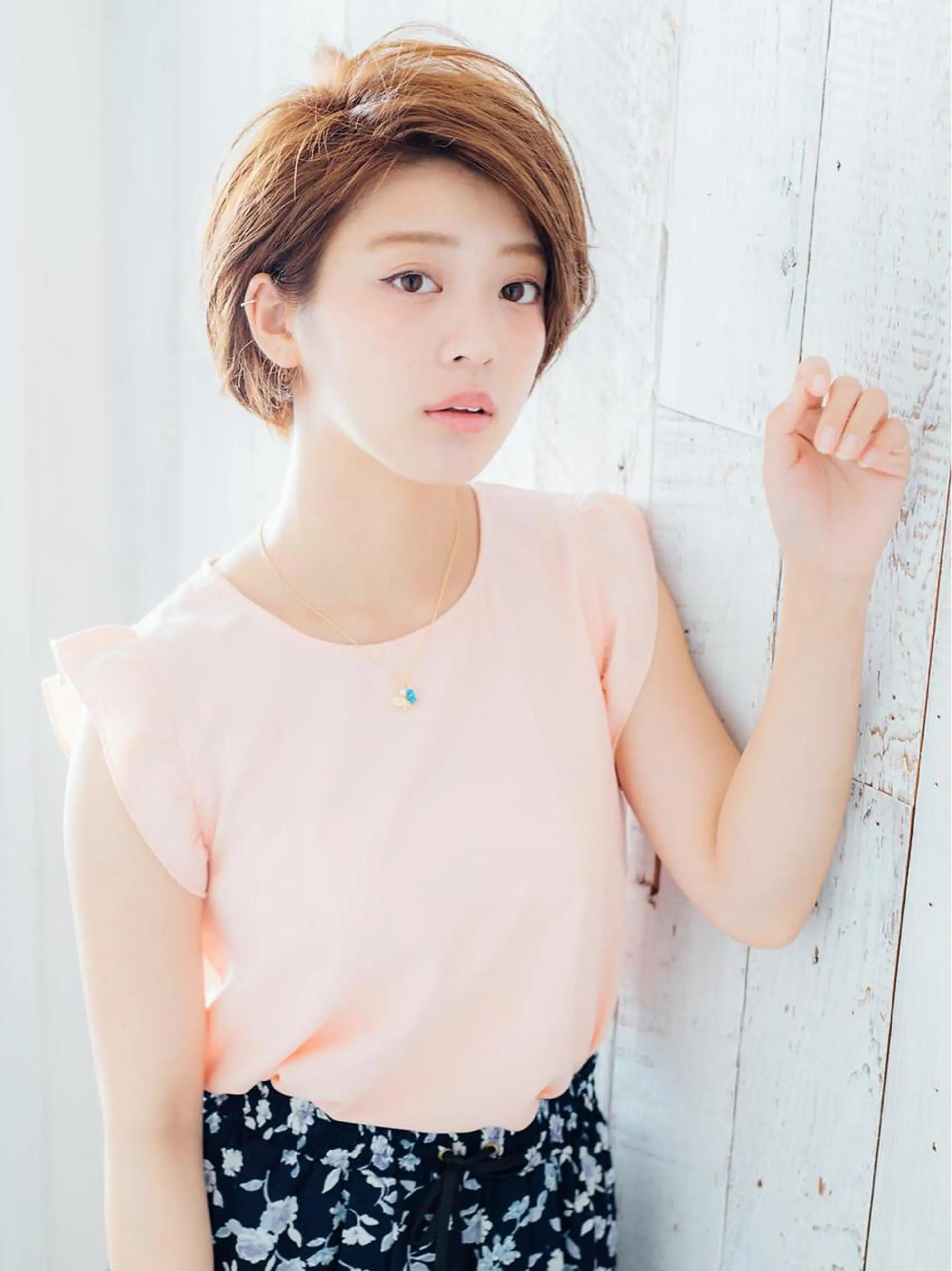 ショート motion所属・FUKUNAGA YUのヘアスタイル