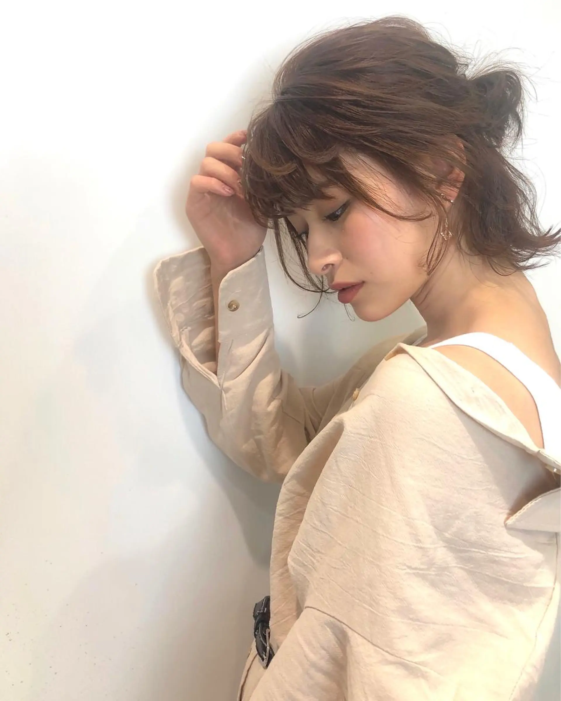 ミディアム ヘアアレンジ SALOWIN大宮suite所属・🫧髪質改善🫧 園城寺裕也のヘアスタイル