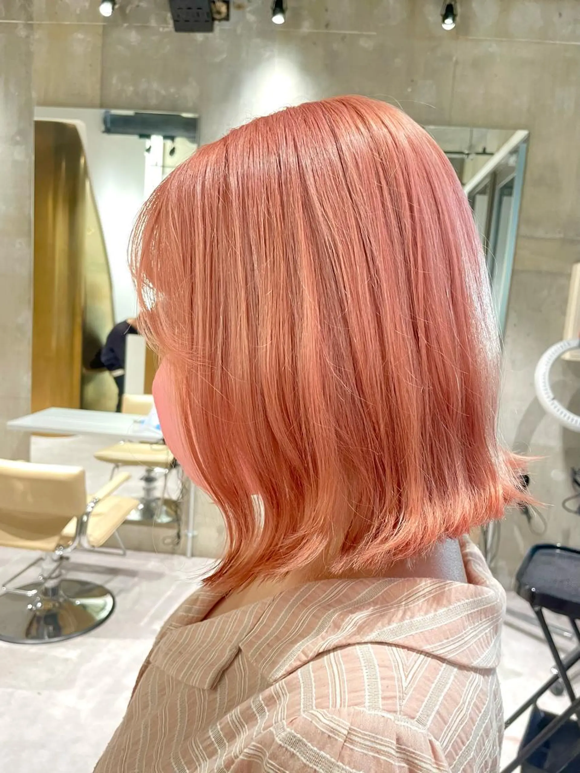 ミディアム カラー パーマ カット ヘアカラー トリートメント 海外レイヤー 🇺🇸/ヒナコのヘアスタイル