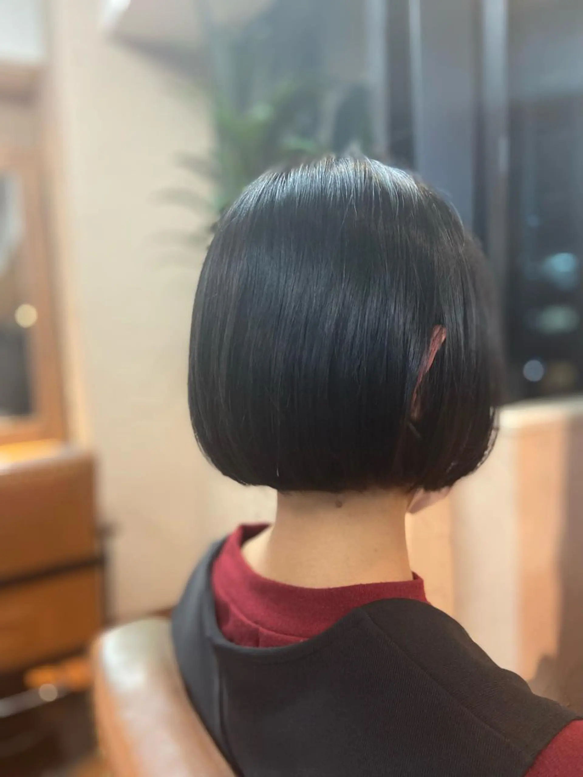 ミディアム ボブ カット トリートメント スローエイジング/ ダメージレス鈴木慎一のヘアスタイル