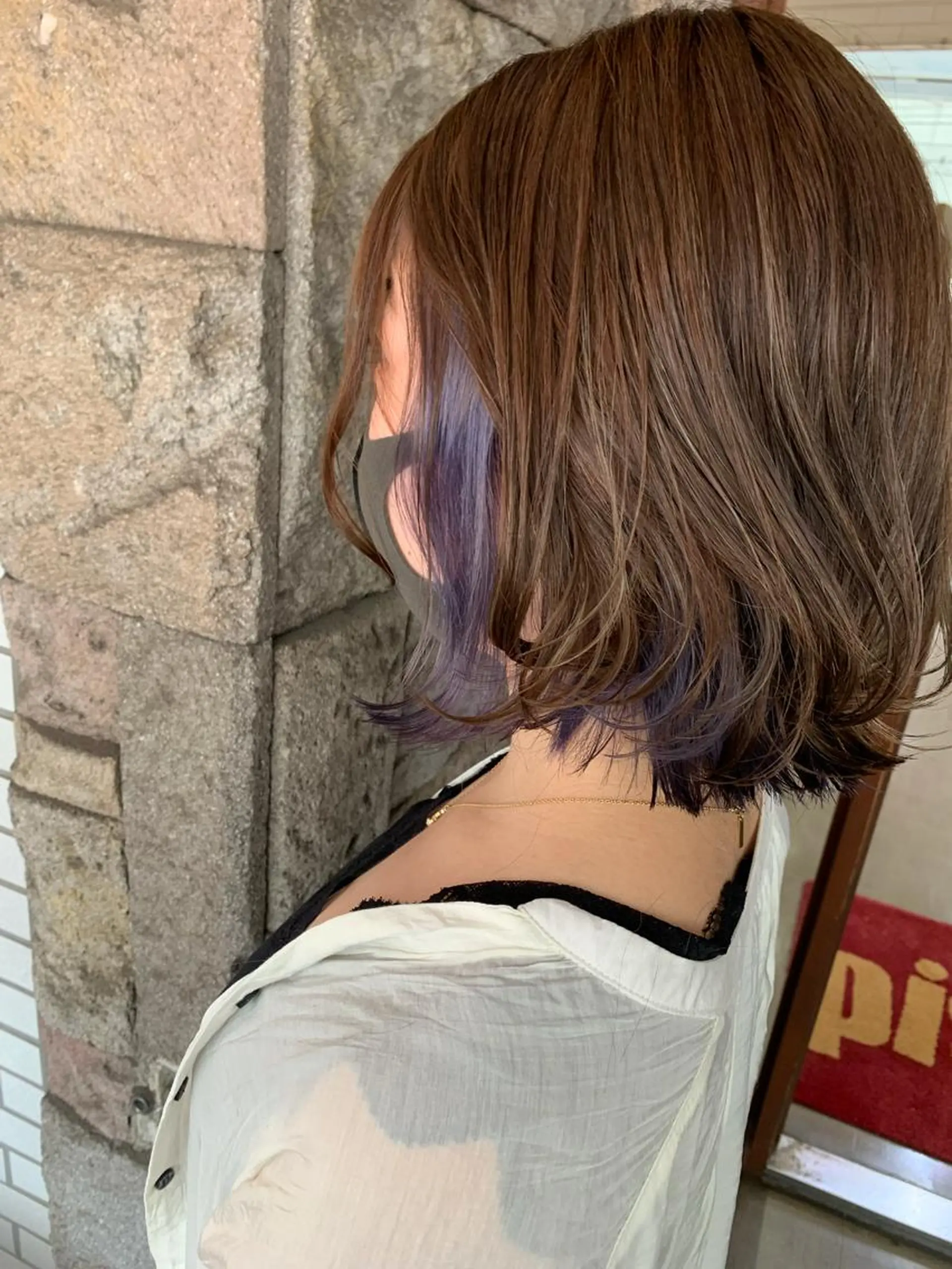 ショート カラー カット ヘアカラー トリートメント オージュアソムリエ DAIKI⭐️のヘアスタイル