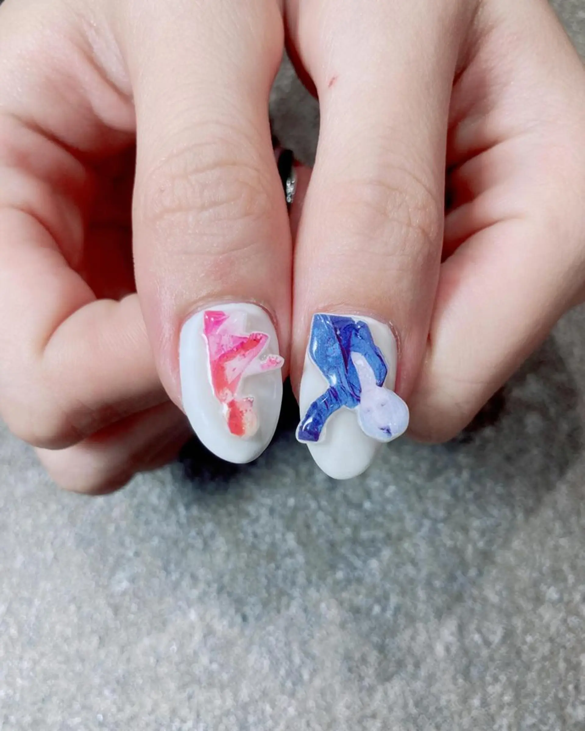 ネイル アートネイル 持ち込み ハンドネイル Am:nail 柏 SUE（スゥ）のネイルデザイン