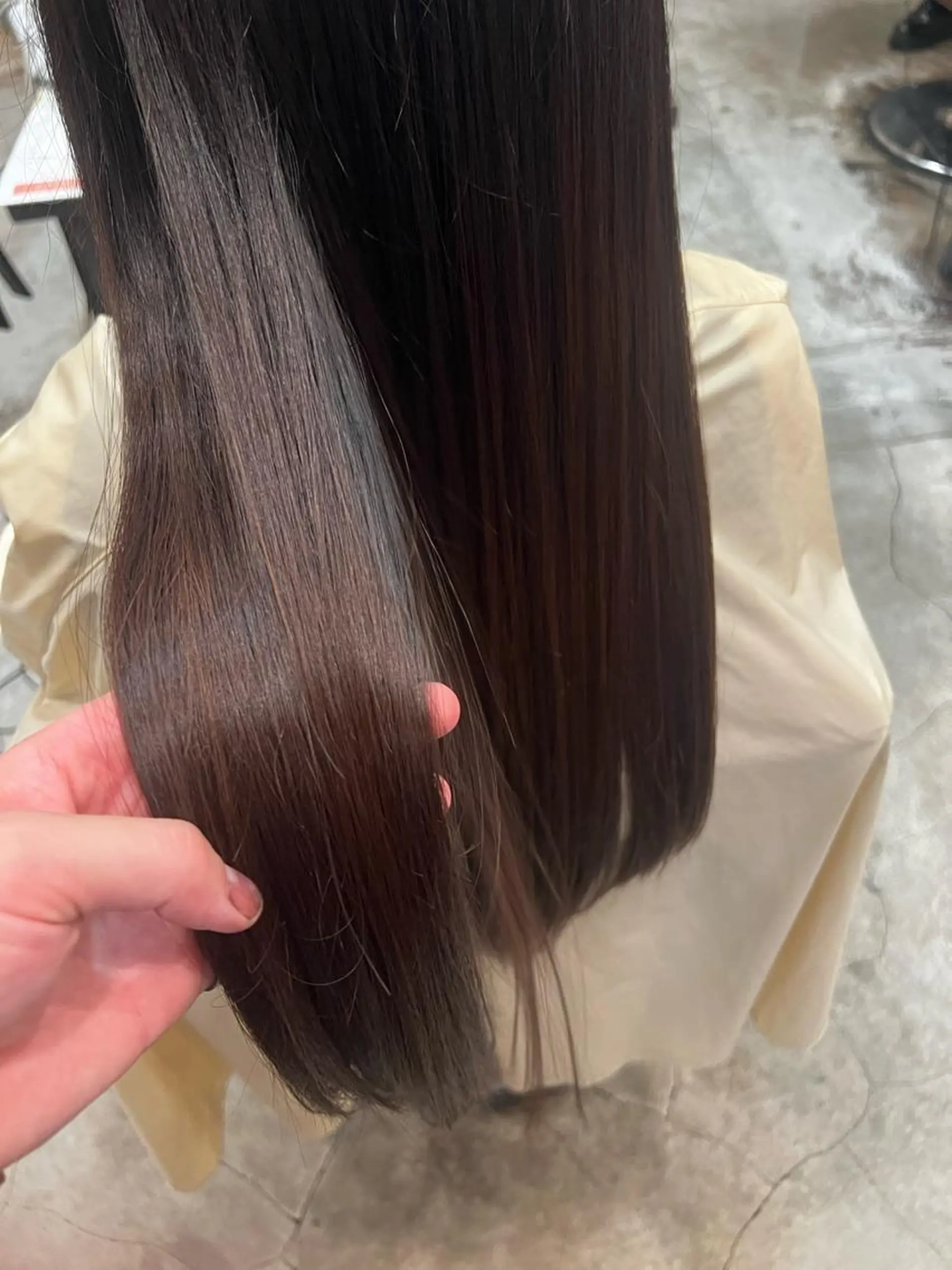 ロング 髪質改善 カラーJILLのヘアスタイル