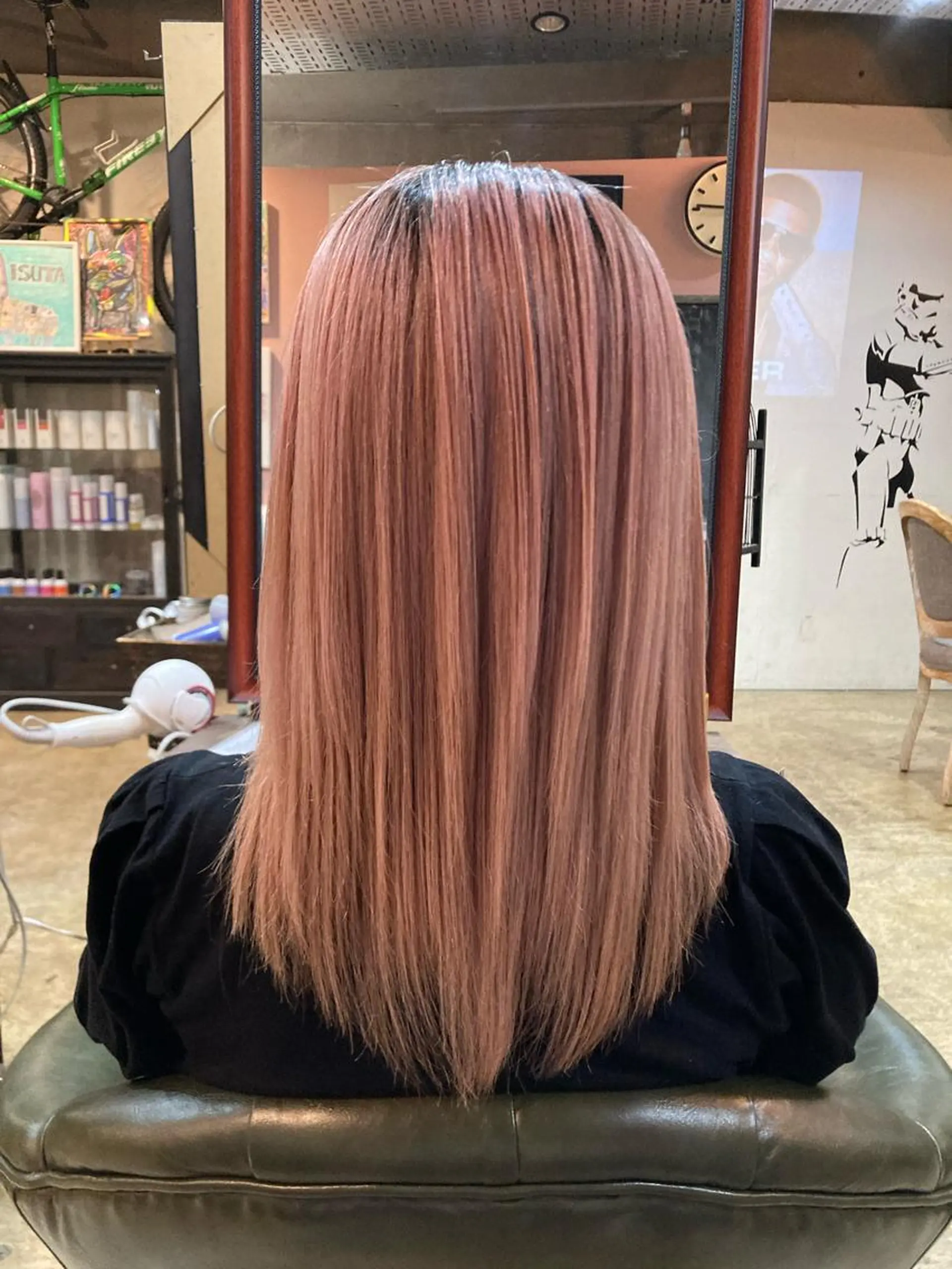 セミロング 髪質改善 縮毛矯正 ISUTA所属・ISUTA　中村 翔のヘアスタイル