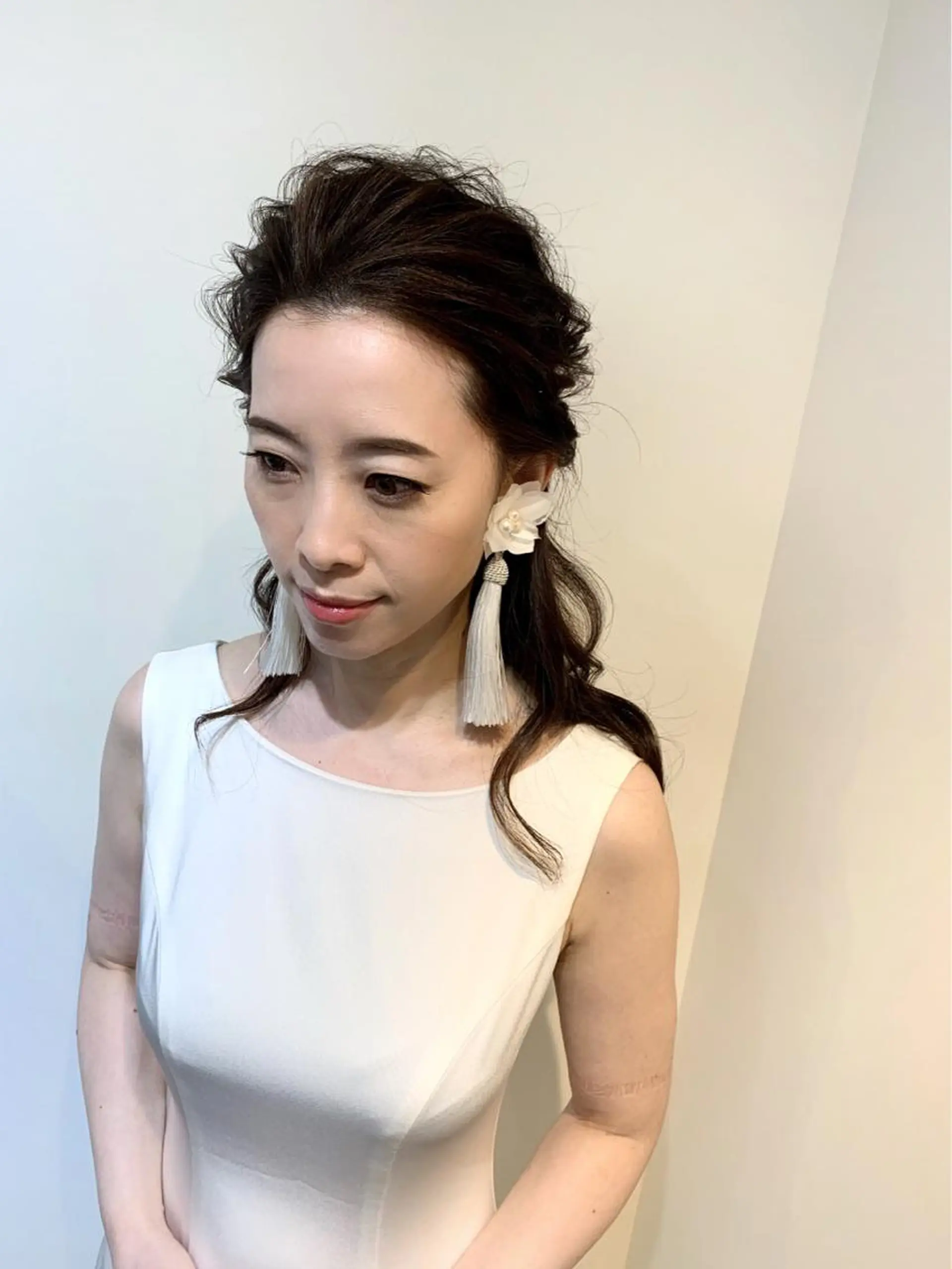 セミロング ヘアセット LITTLE _KATOのヘアスタイル