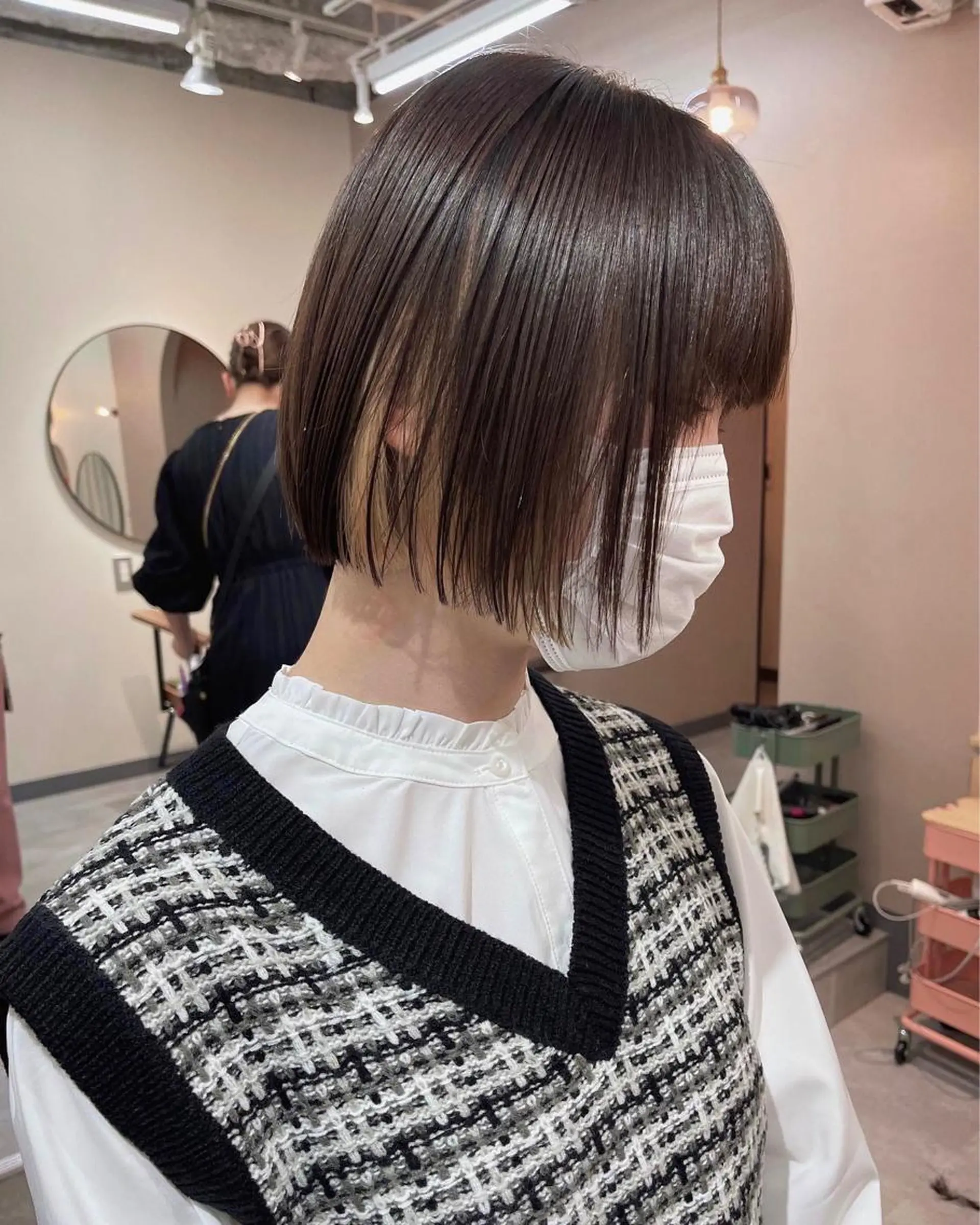 ショート カラー 超ボブ特化船橋駅 徒歩5分/國分雄斗のヘアスタイル