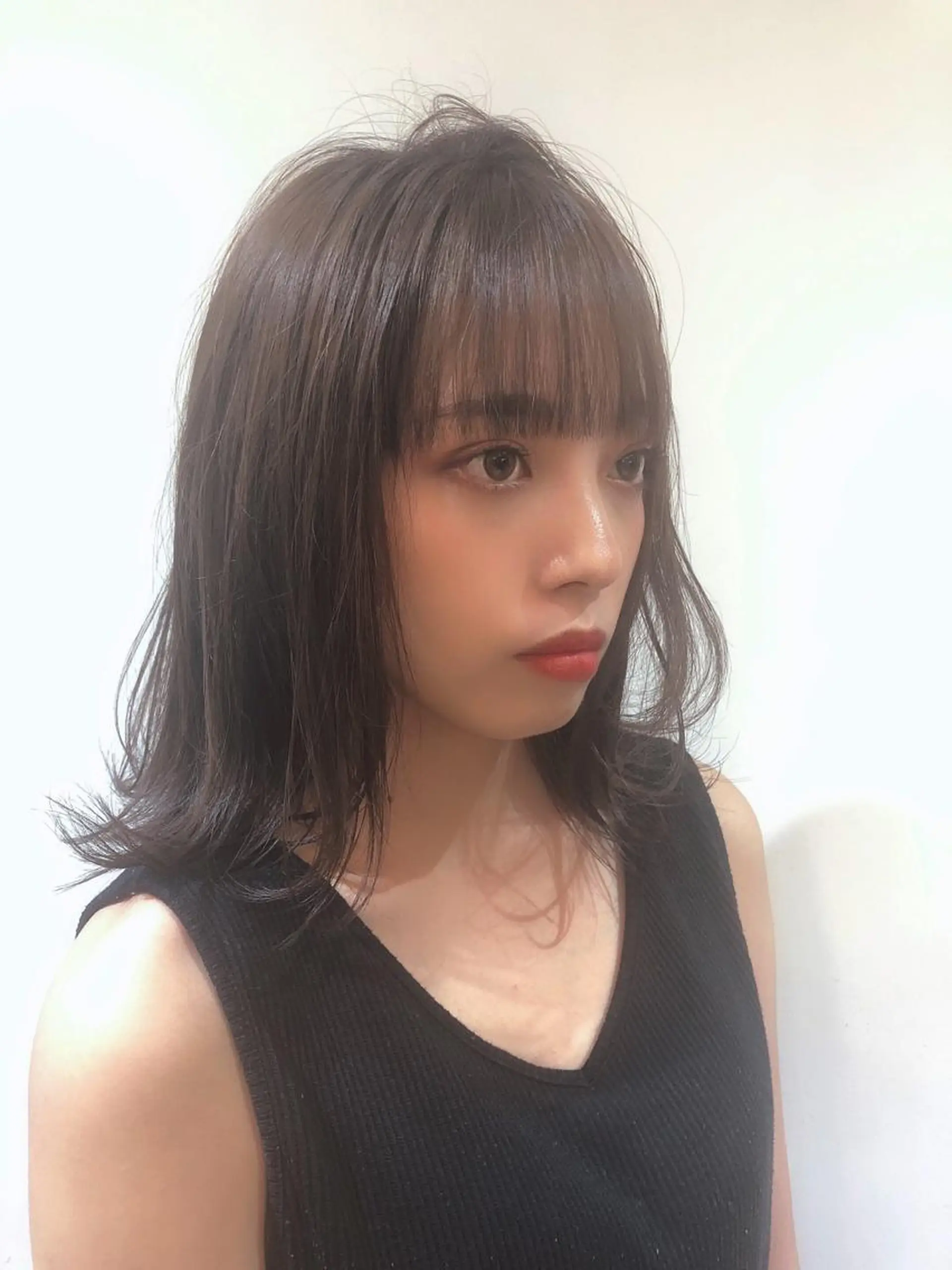 ショート カラー アッシュ INTRO.by Fi-Ne所属・韓国ヘア 店長NEGIのヘアスタイル