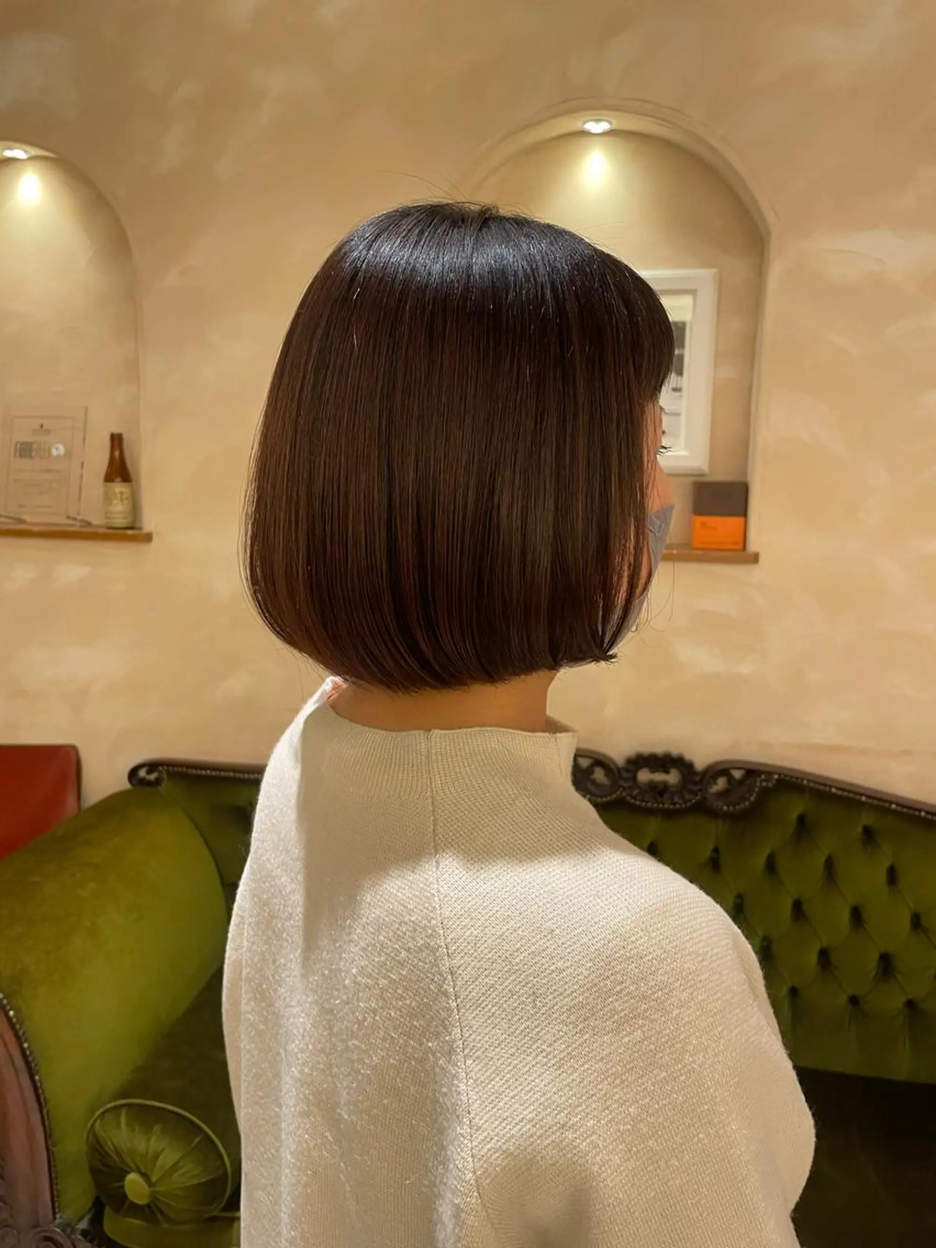 ショート ボブ ホノカのヘアスタイル