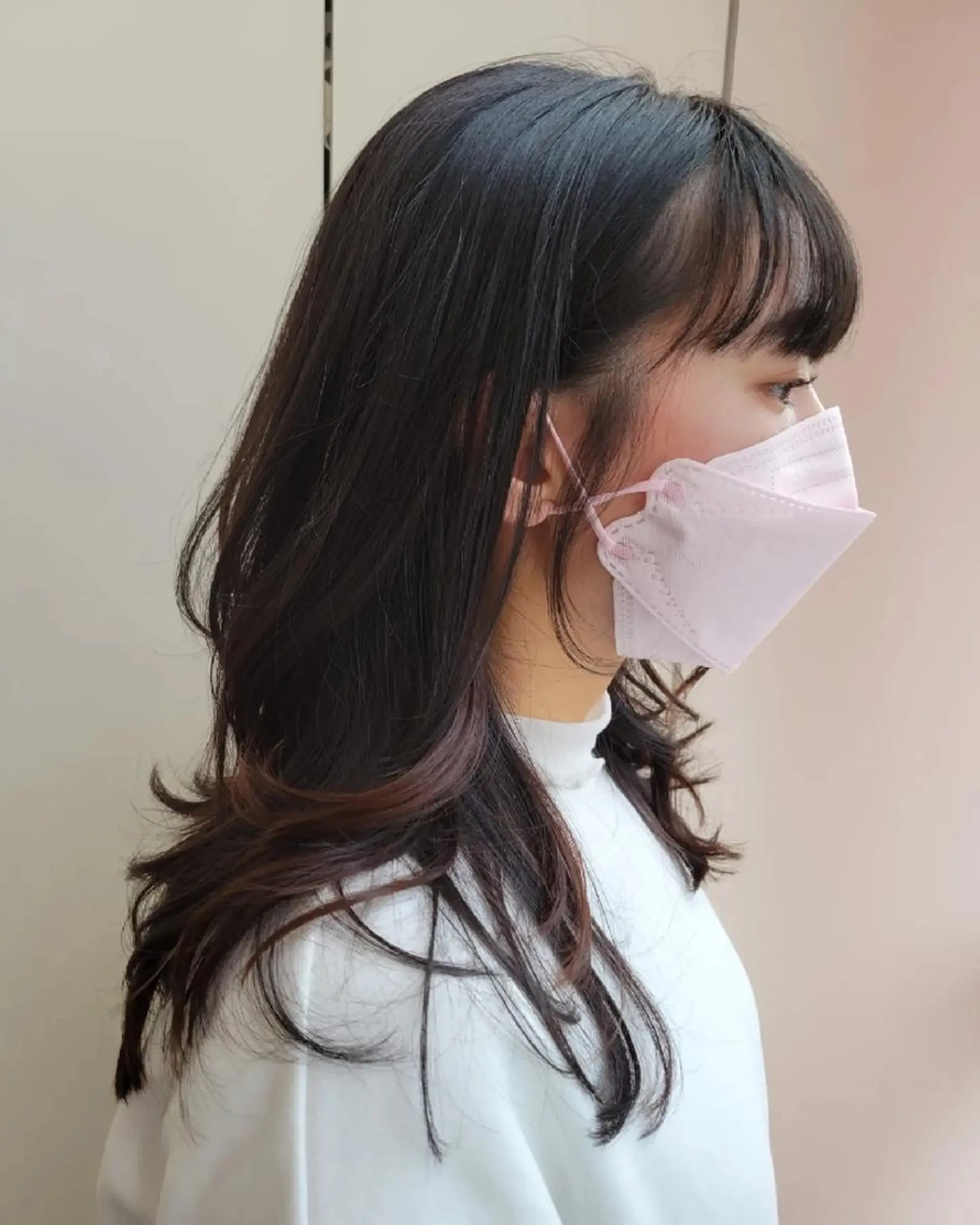 ロング レイヤーカット ロング ローレイヤー 遠藤 史秋のヘアスタイル