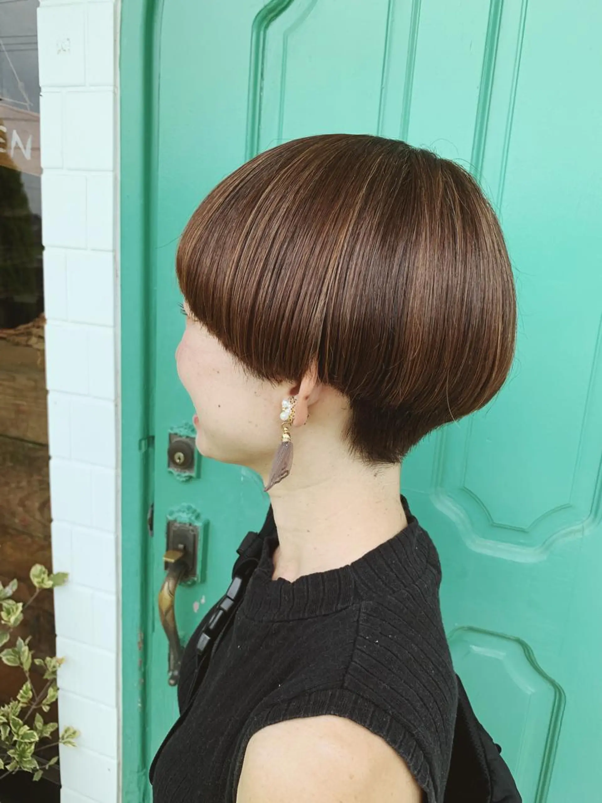 ショート カット ヘアカラー 佐藤 美咲のヘアスタイル