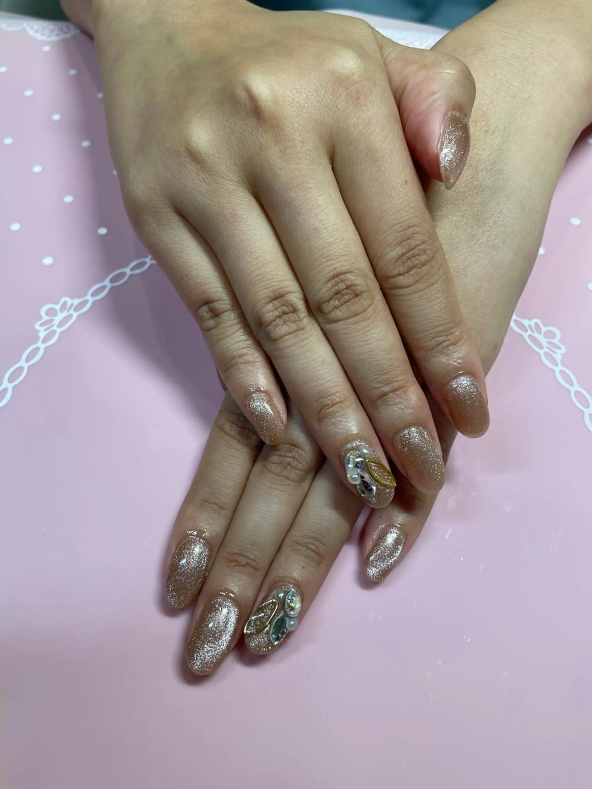 ミディアム ネイル 《LB》ラブリエ Nail&eyeのマツエク・マツパデザイン