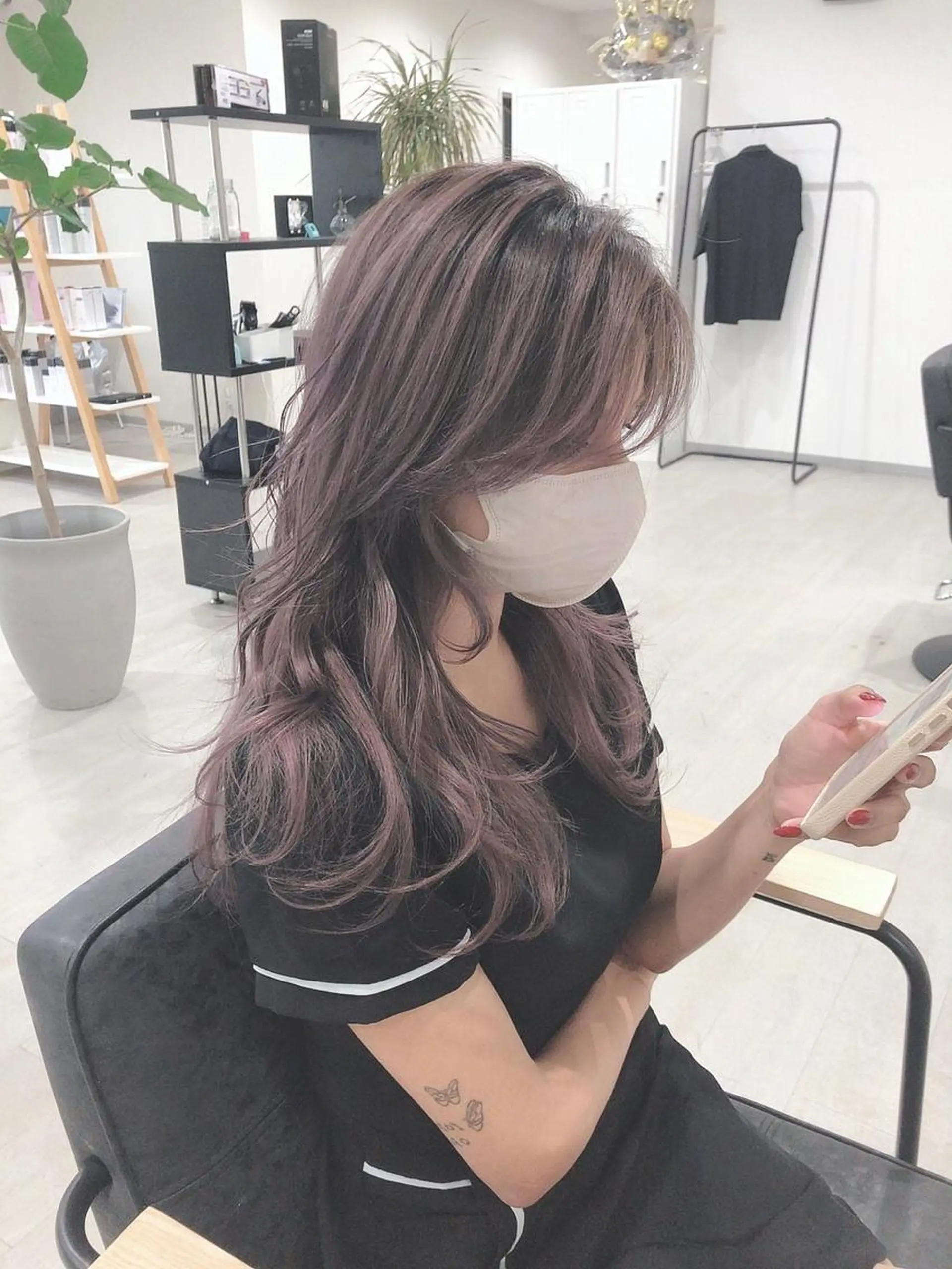 ロング カラー 【tejina】 ochiのヘアスタイル