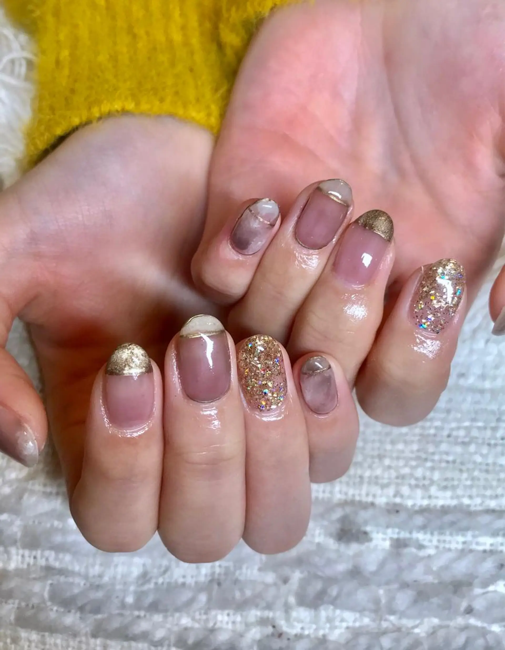 ショート カラー パーマ ヘアアレンジ メンズ ネイル マツエク・マツパ nail&eye Aoのマツエク・マツパデザイン