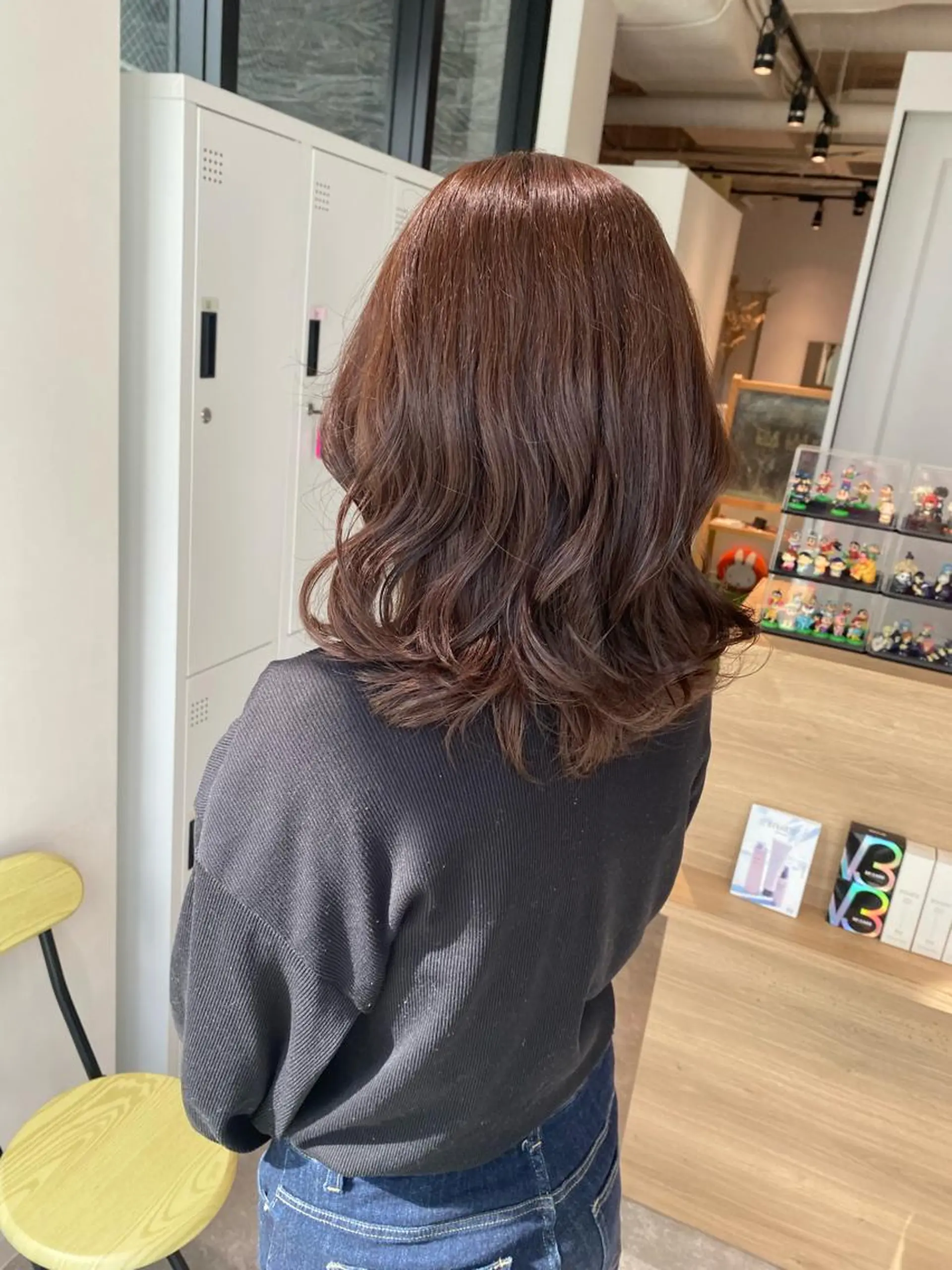 カラー ブリーチ ダブルカラー ブリーチなしカラー ピンクカラー 卒業式のヘアスタイル オスズ 🎀´-のヘアスタイル