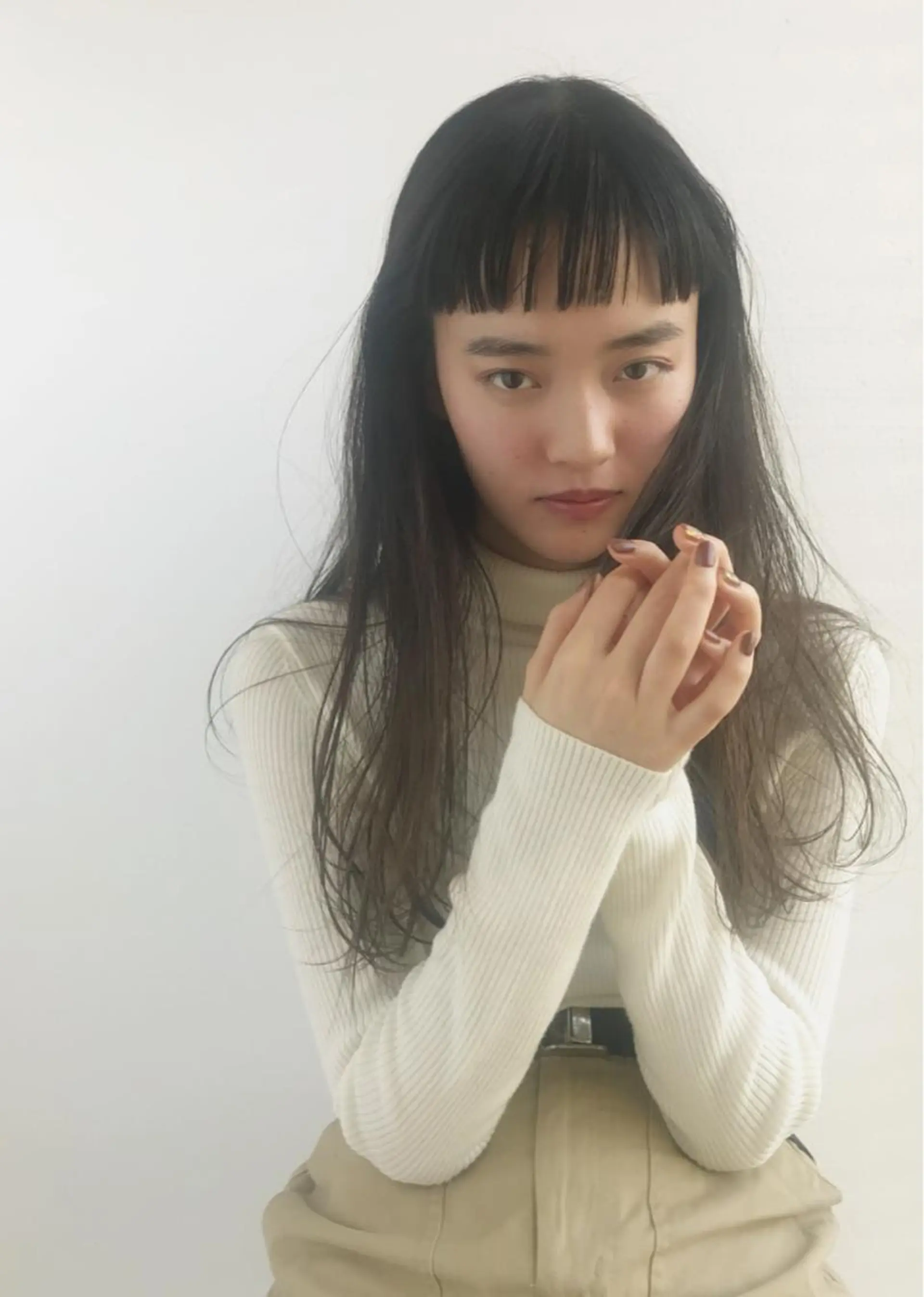 ロング ロング FRAME所属・FRAME/髪を育 てる/大人デザインのヘアスタイル