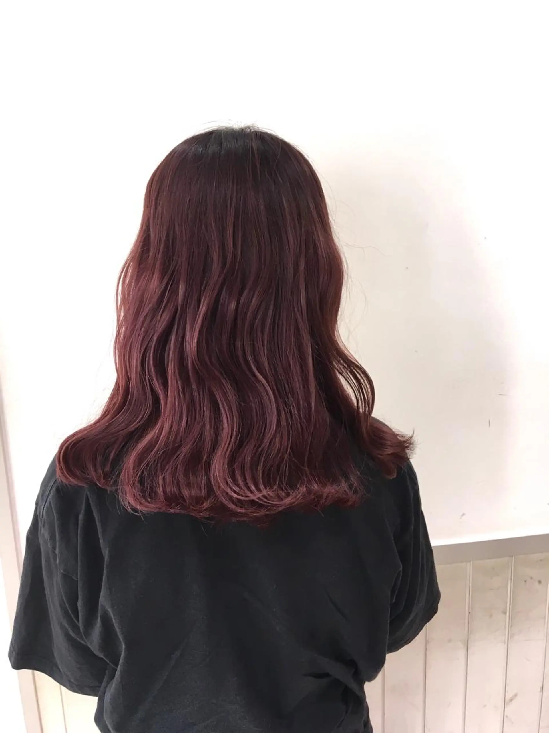 ロング 小顔似合わせ 前田ヒロコのヘアスタイル