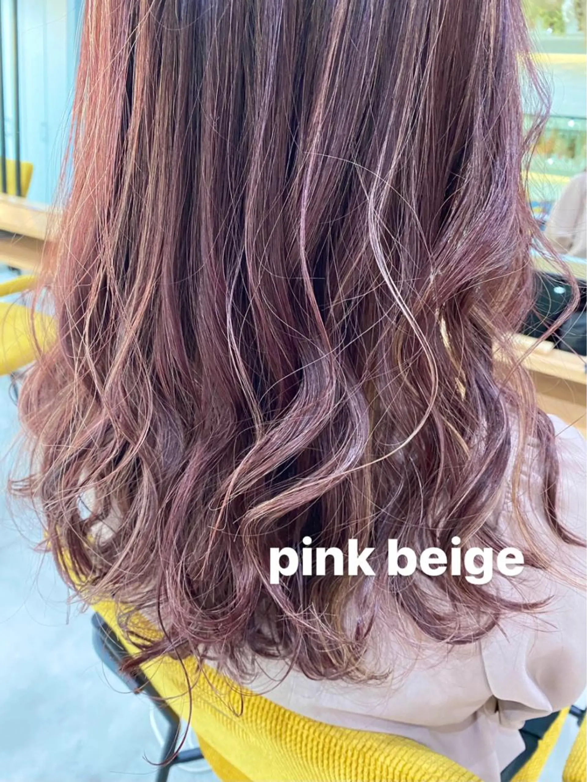 ロング カラー カット ヘアカラー トリートメント ENIF ヤマグチアツコのヘアスタイル