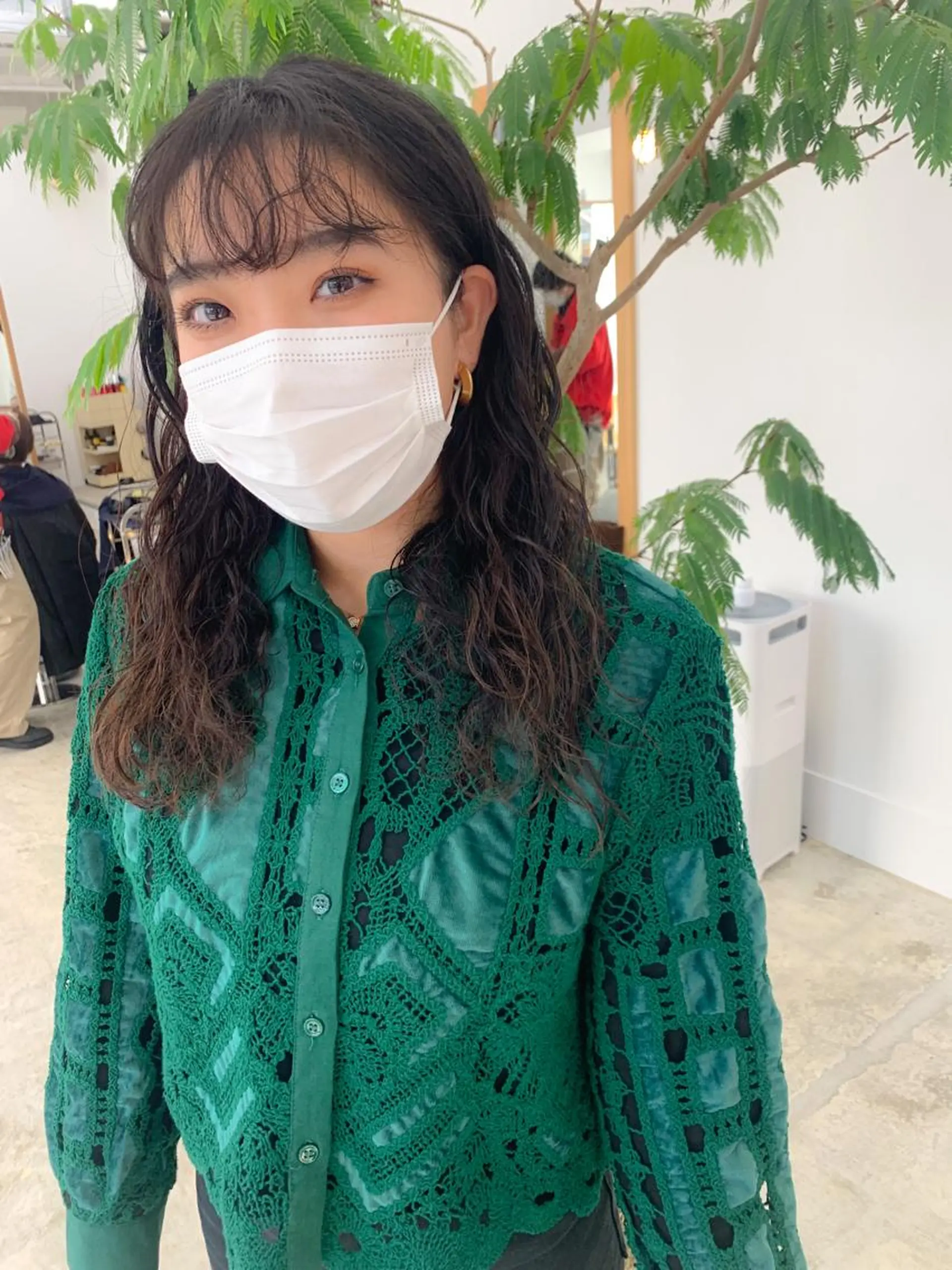 セミロング パーマ セミロングパーマ SALOWIN 名古屋所属・パーマ落とし/ パーマ特化/丹羽舜太のヘアスタイル