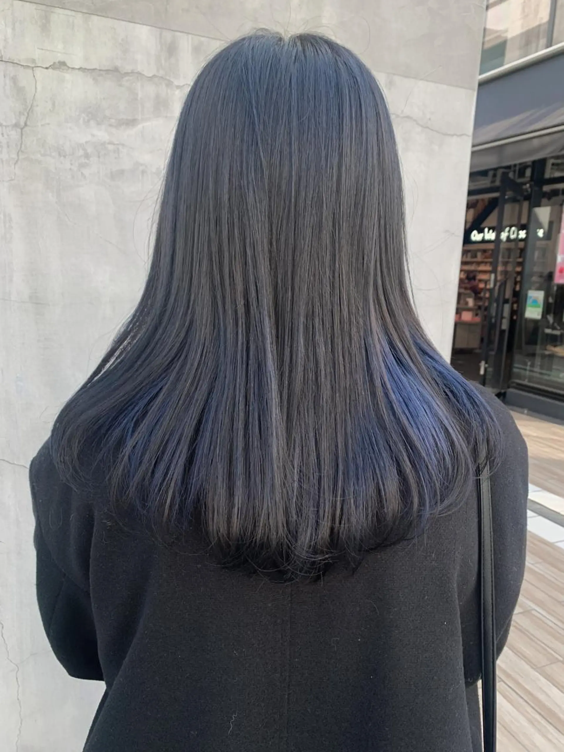 セミロング カラー ヘアアレンジ ヘアカラー トリートメント yuka .のヘアスタイル