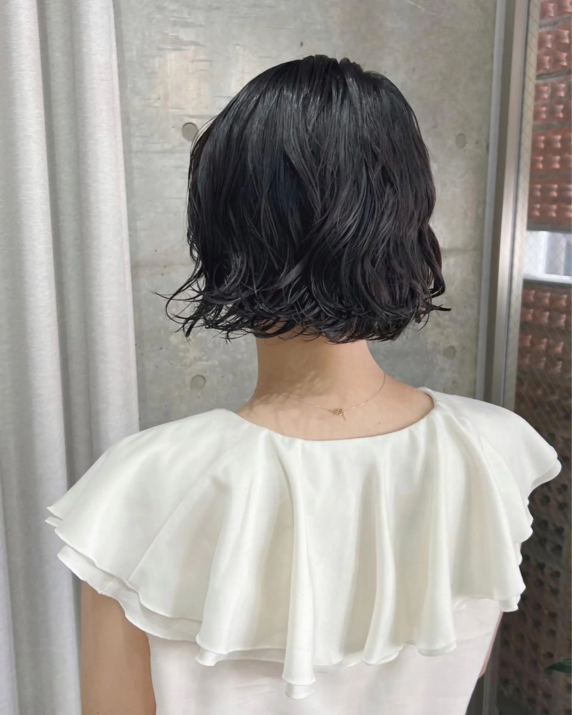 パーマ ボブパーマコテ巻き風 パーマNo1深江秀平のヘアスタイル