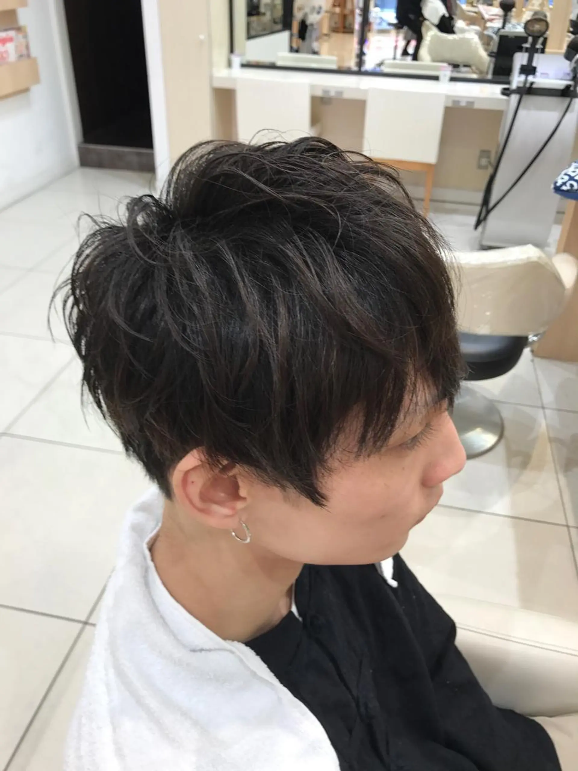 ショート パーマ メンズ 店長/髪質改善 小早川周大のヘアスタイル