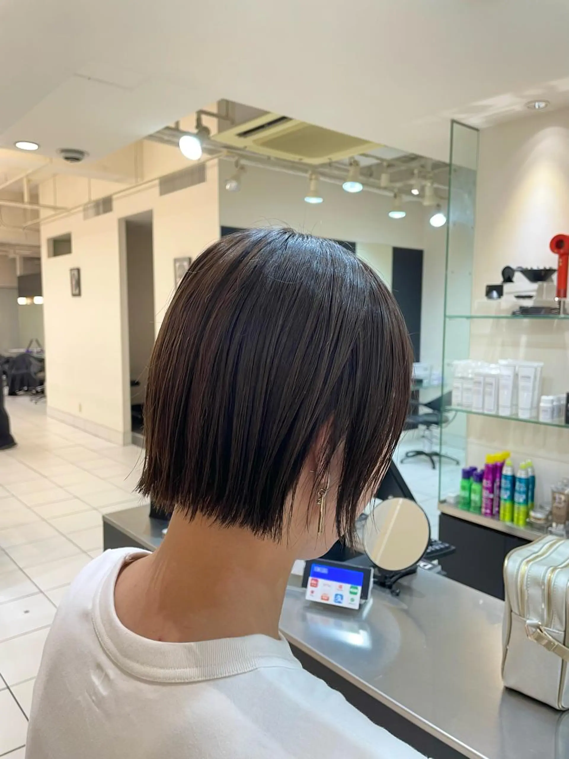 ショート カット トリートメント 大山 真衣のヘアスタイル