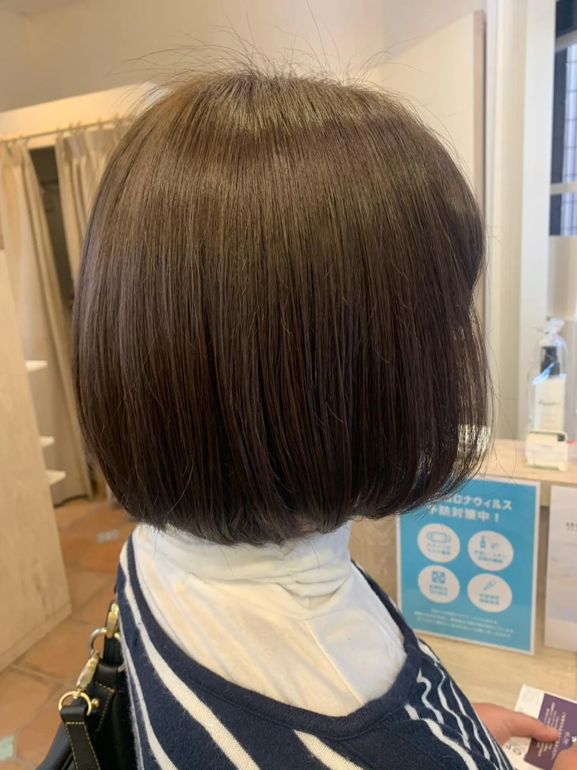 ショート 切りっぱなしボブ ボブ カット 🦋艶モテカラー/ヘ アセット🦋YURIのヘアスタイル