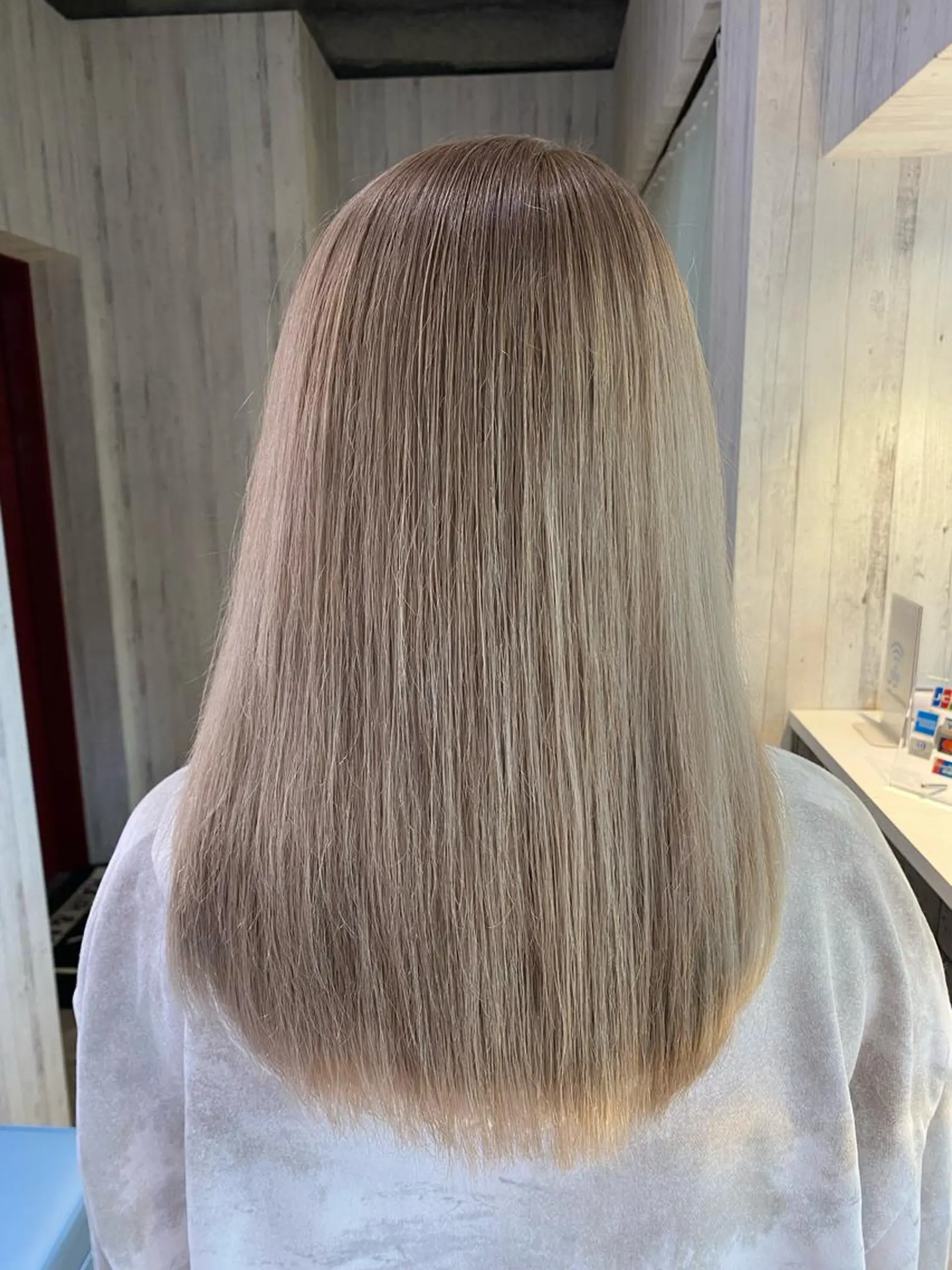 ロング カラー neaf六本木店所属・ボブ／レイヤーボブ ／松尾のヘアスタイル