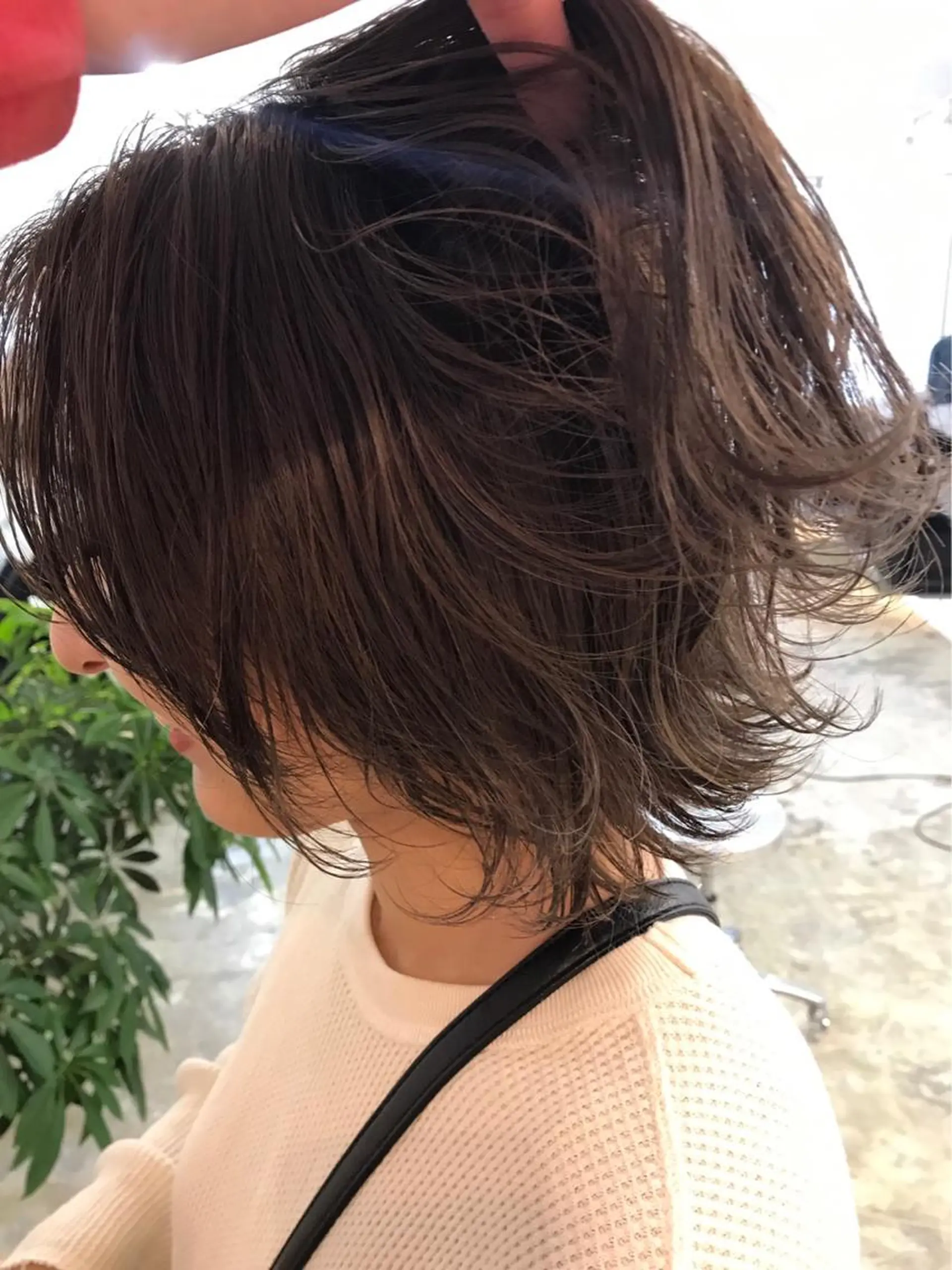 ショート カラー ブリーチ 透明感カラー ハイライトカラー ハイライト 渋谷ブリーチカラー 韓国ヘアyuikoのヘアスタイル