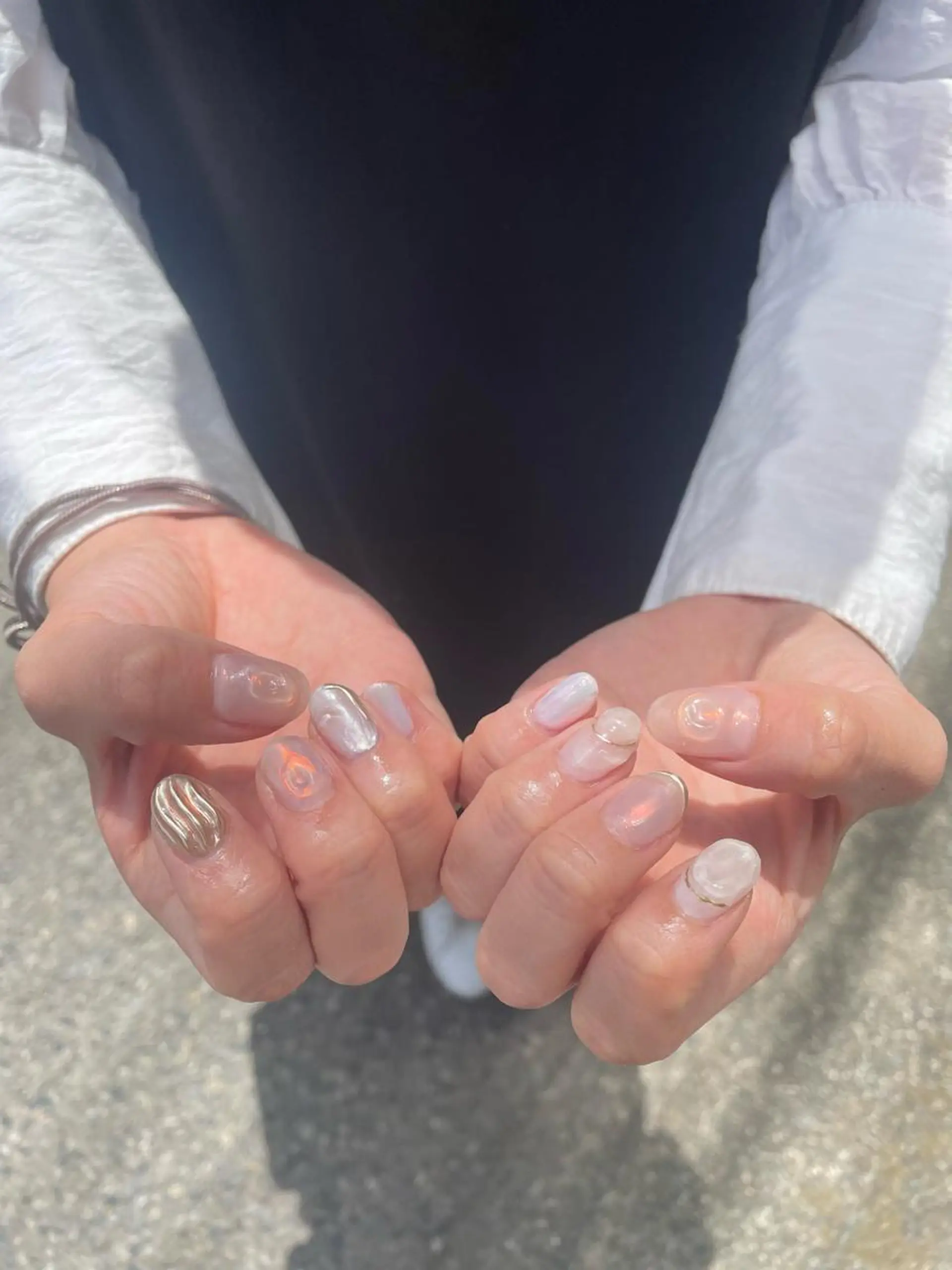 ネイル ハンドネイル LINXS aosaのネイルデザイン