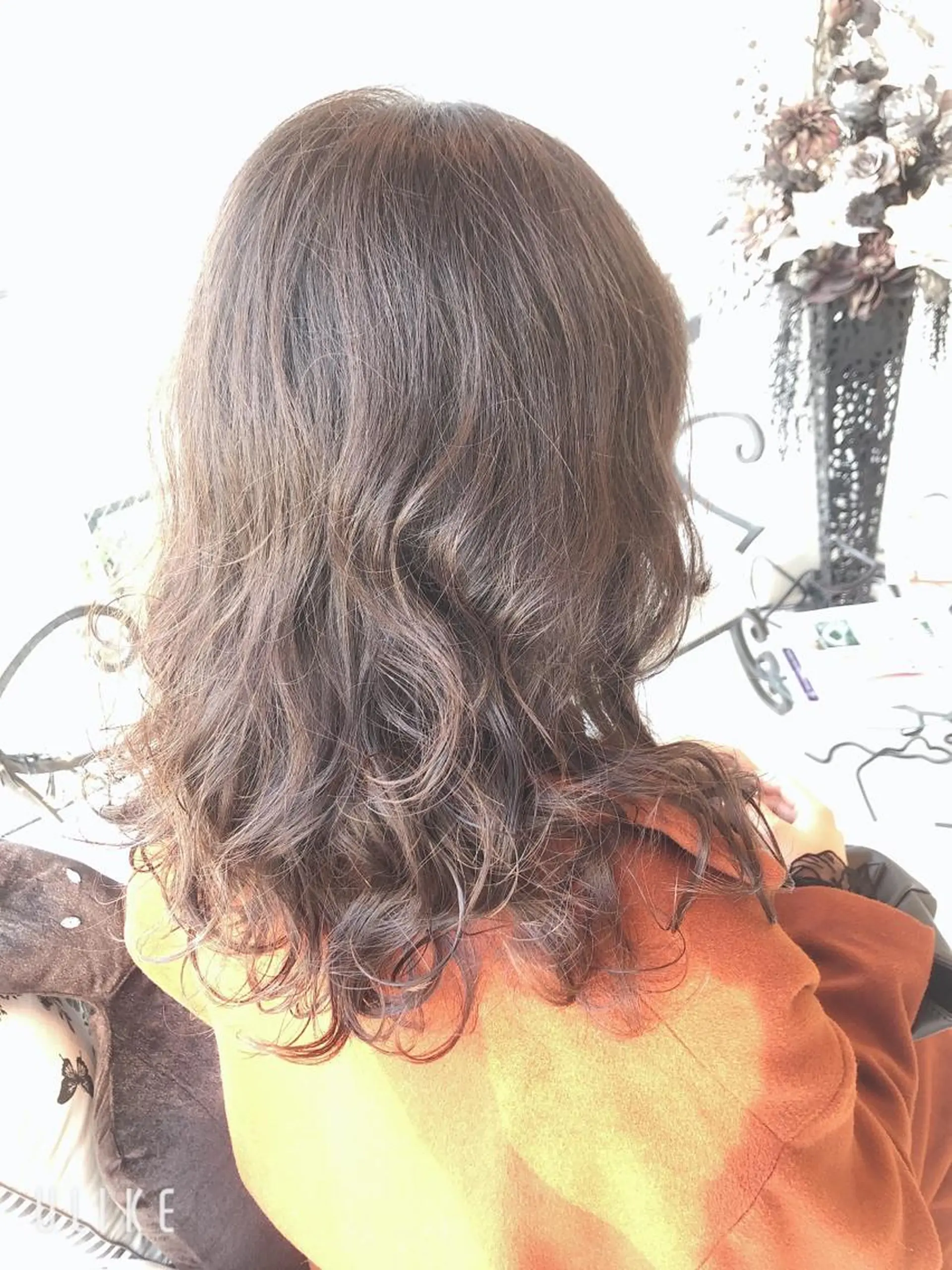 セミロング パーマ ✁完全個室✁永野 晴のヘアスタイル