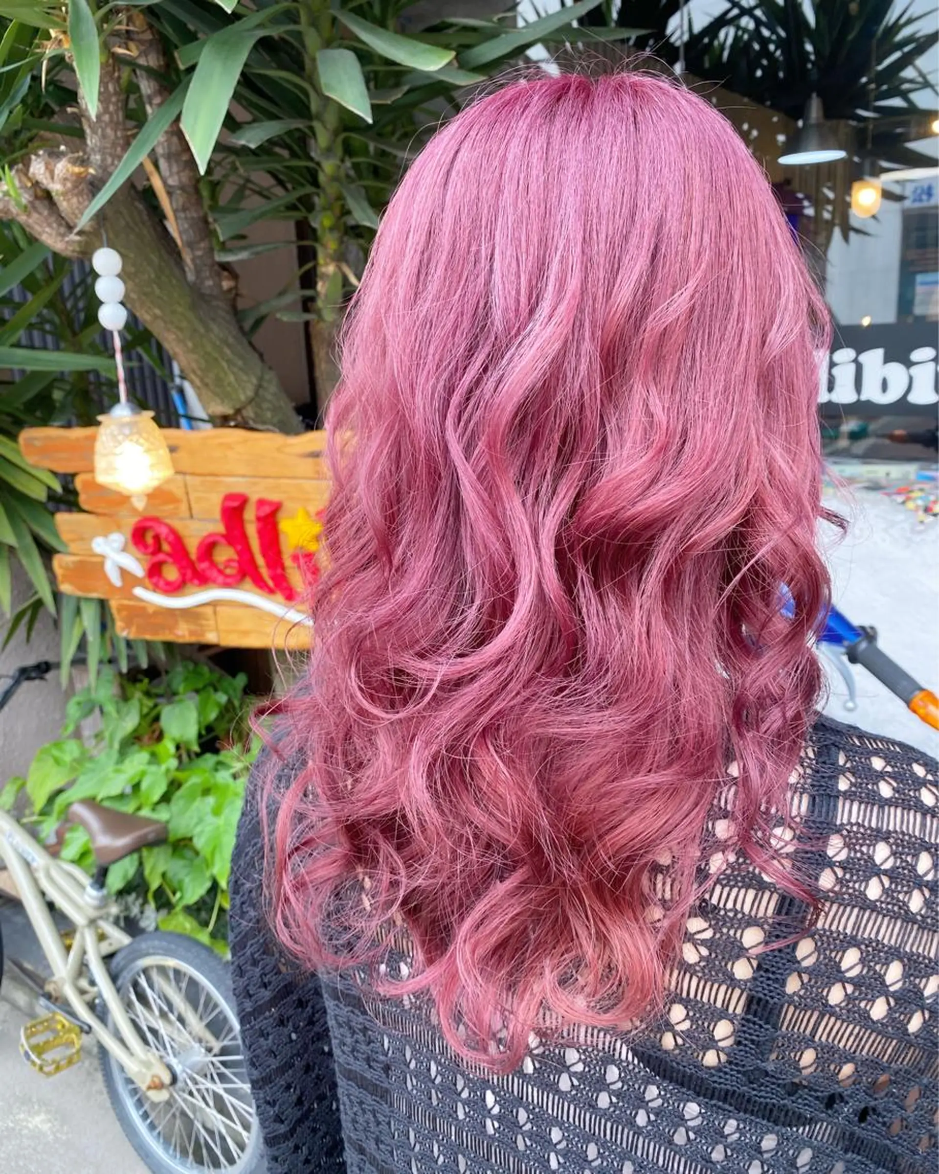 セミロング カラー ヘアカラー トリートメント 玉木 育実のヘアスタイル