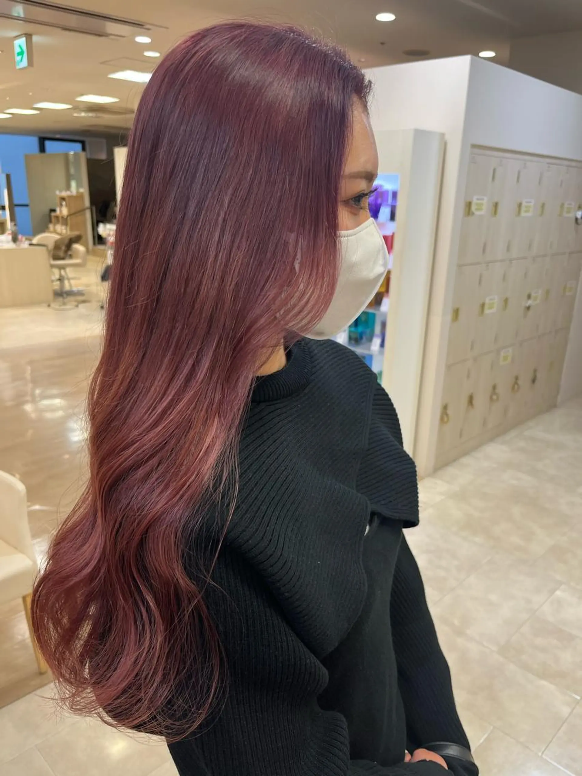 ロング カラー カット ヘアカラー トリートメント 暖色専門美容師🎀 お客様満足度◎のヘアスタイル