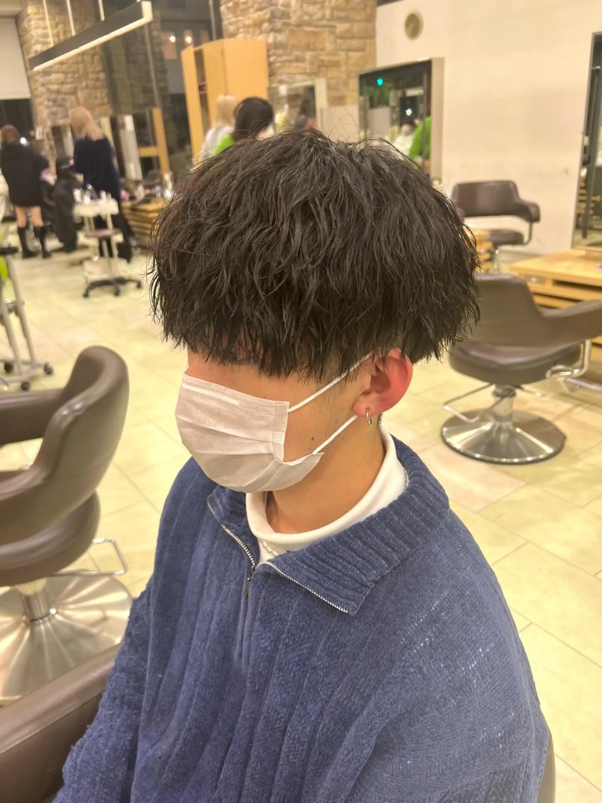 パーマ メンズ メンズパーマ ツイストスパイラルパーマ スパイラルパーマ メンズカット松戸/韓 国/メンズパーマ航太のヘアスタイル