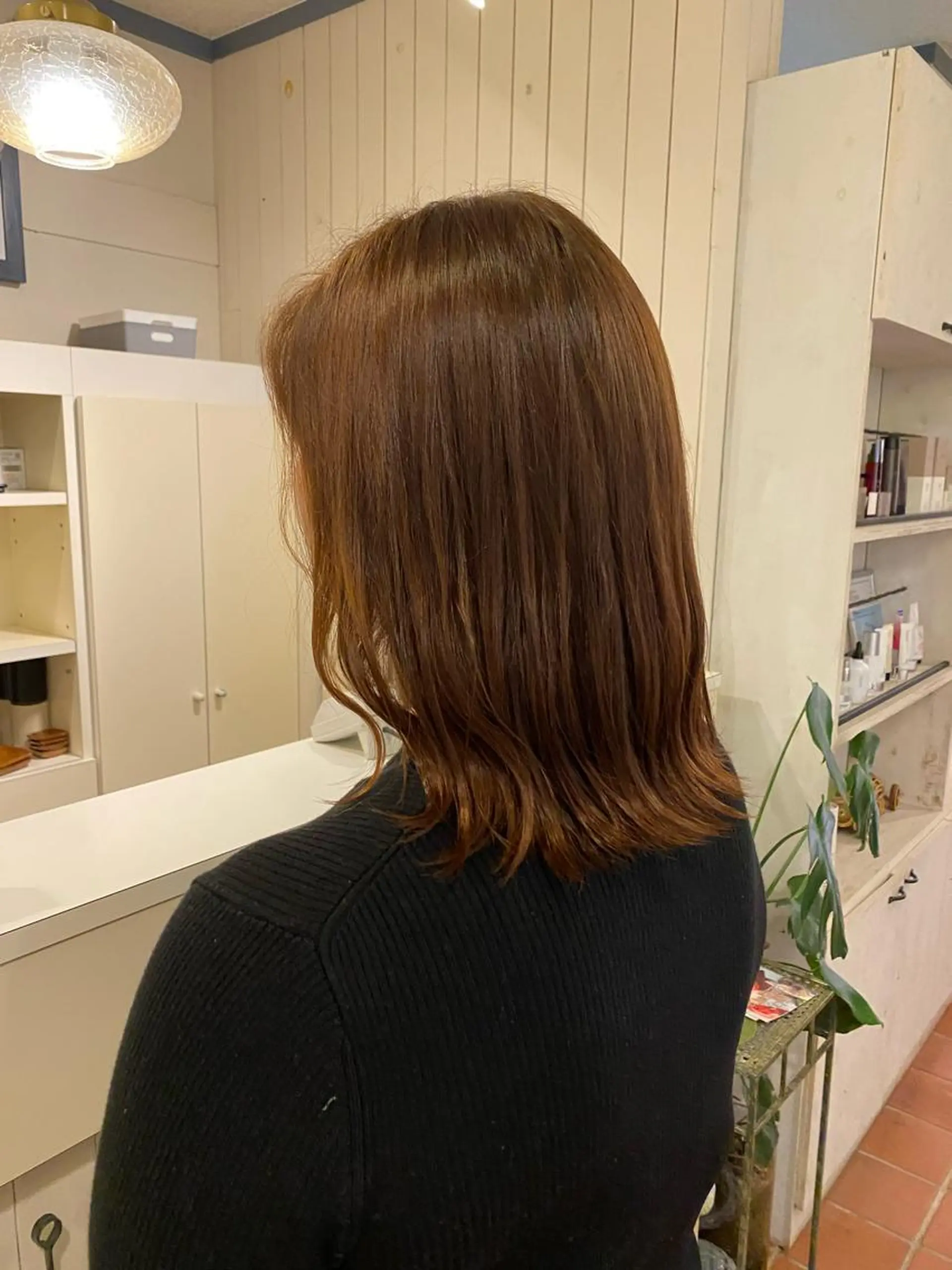 ミディアム カラー Hanon hair＆relaxation所属・🌿‬Hanon 藤井よし乃🌿‬のヘアスタイル