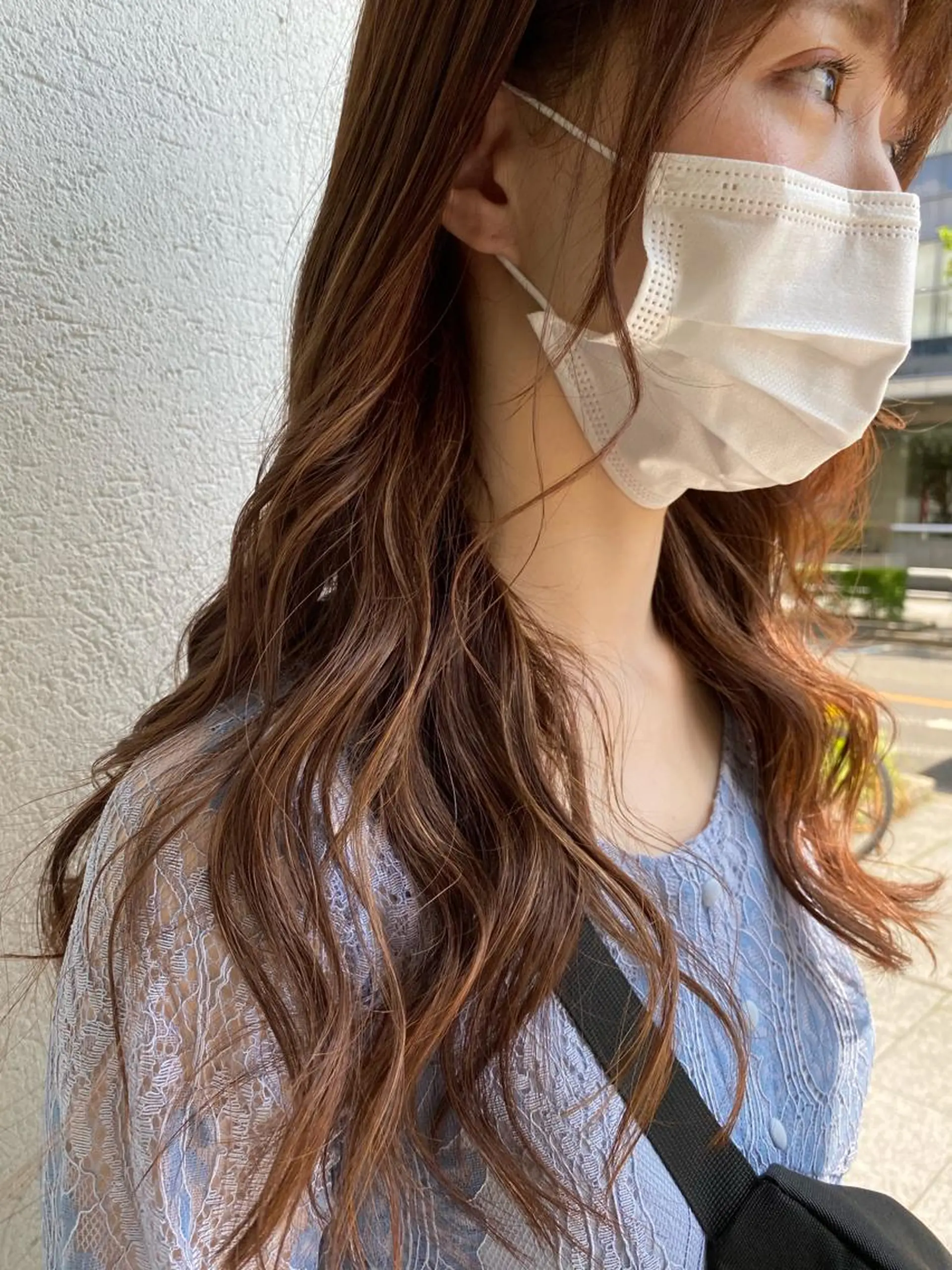 セミロング カラー ハイライトカラー ハイライト 加藤 利基のヘアスタイル