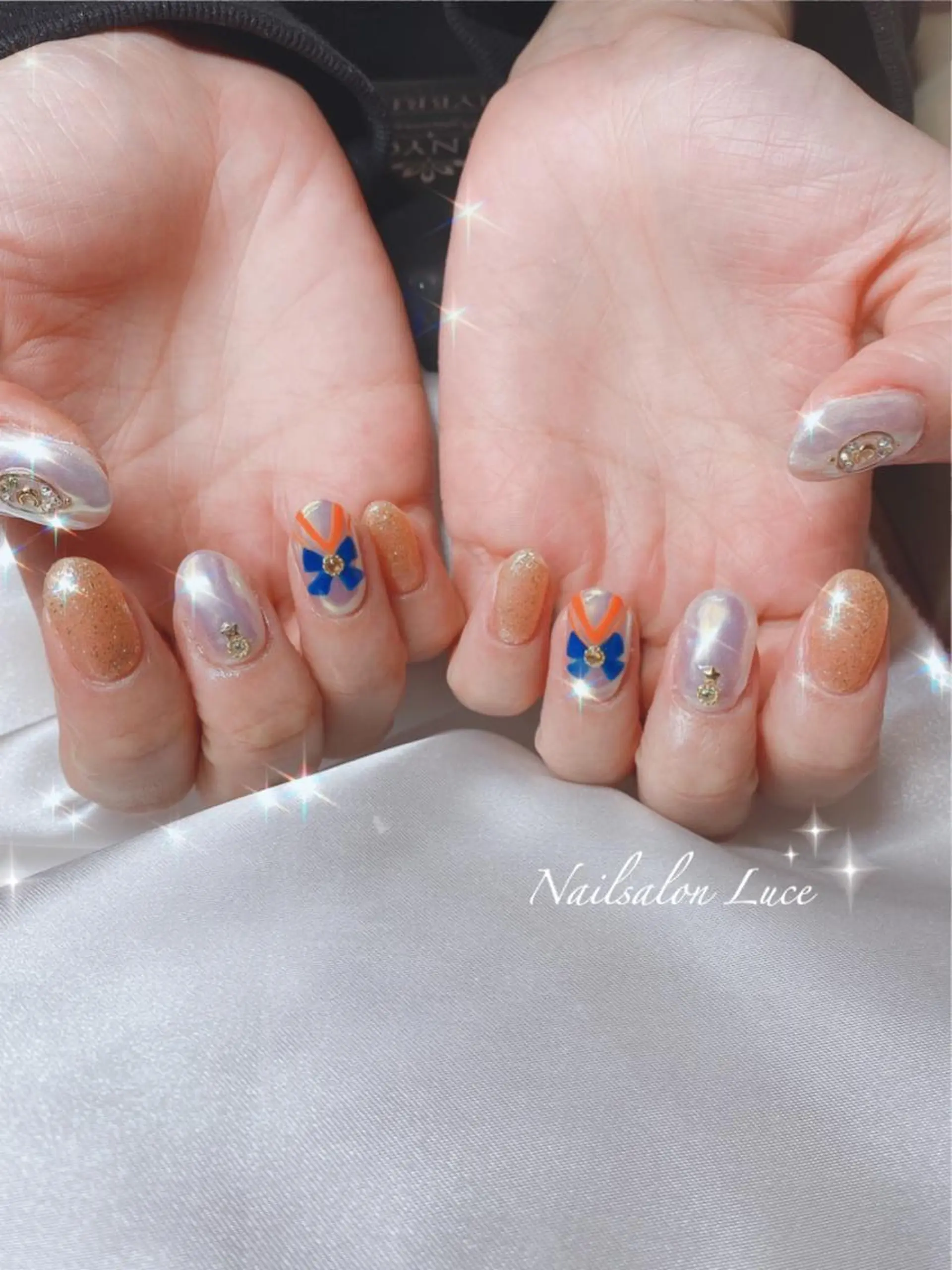 ネイル ジェルネイル ラメ(グリッター) ワンカラーネイル ネイル& 脱毛サロン　Lのマツエク・マツパデザイン