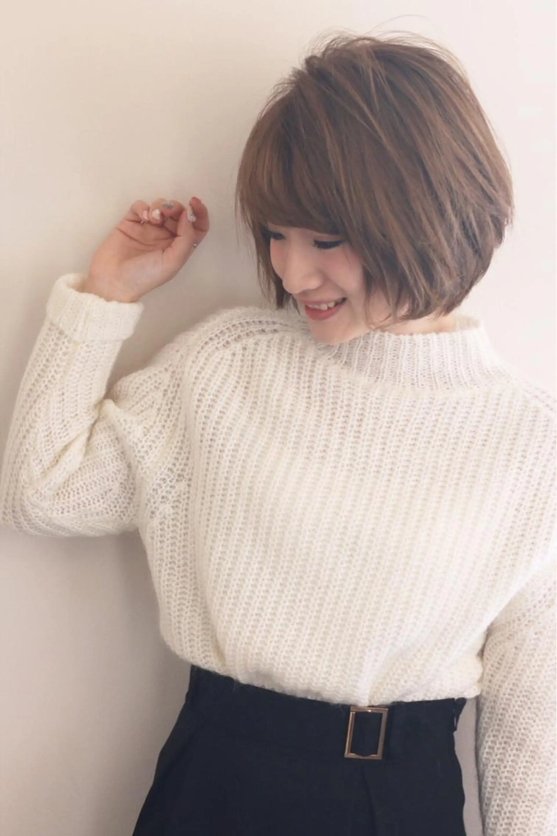 ショート ショートボブ ボブ ショートヘア ボブ/ショート/ 白髪染め/メンズ葛西のヘアスタイル