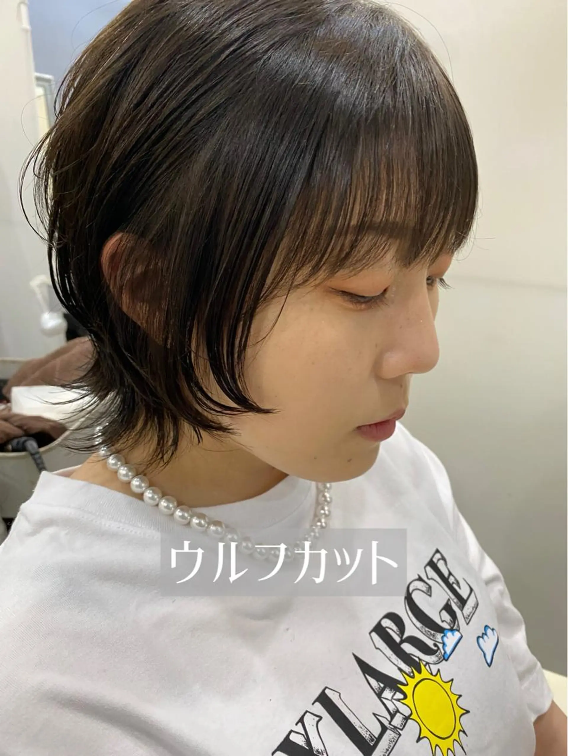 ミディアム ウルフカット DopeLIT モデル募集中のヘアスタイル