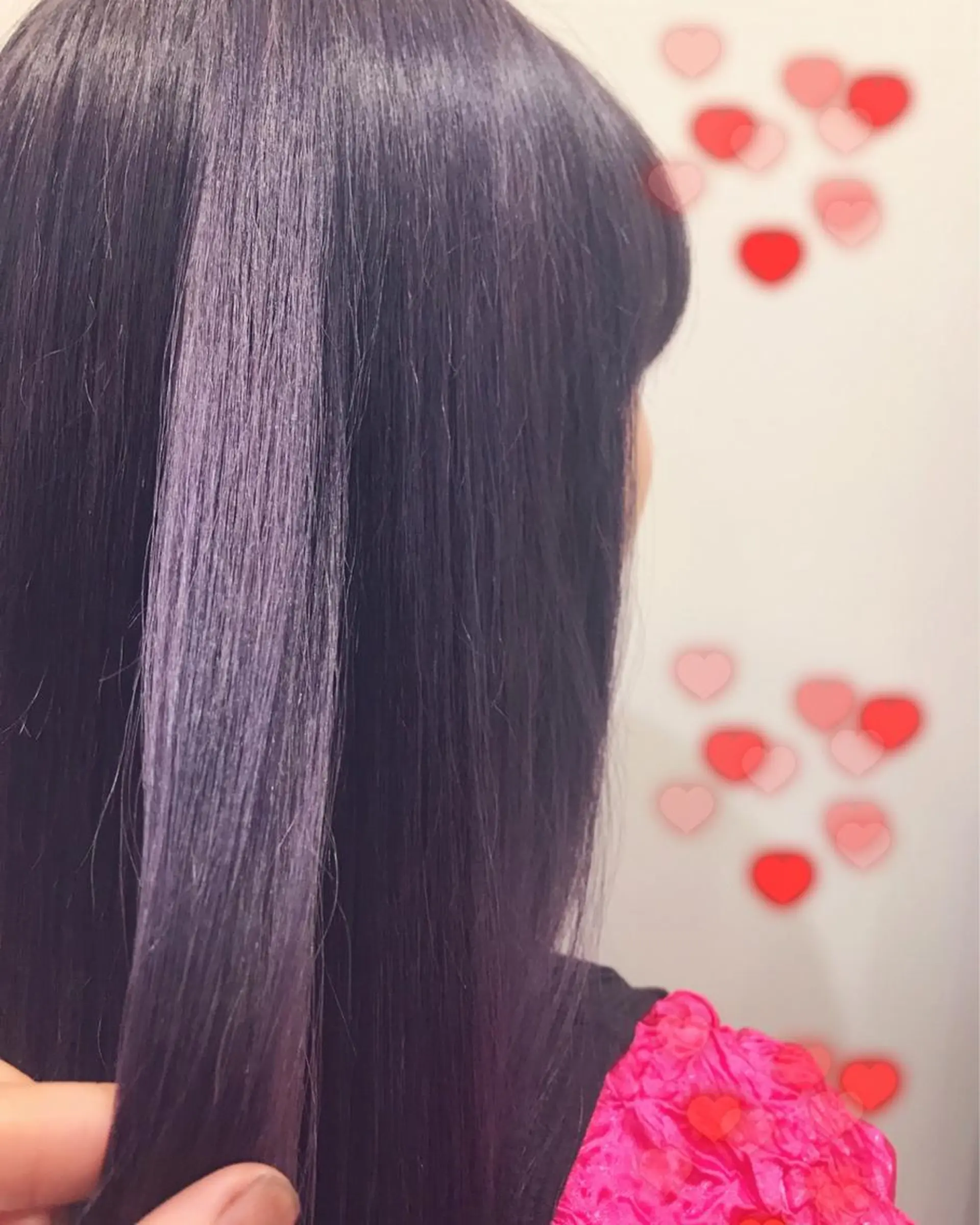 カラー バイオレットカラー EMANON新宿東口所属・新宿駅近♡個室 ♡関口三都季🌜のヘアスタイル