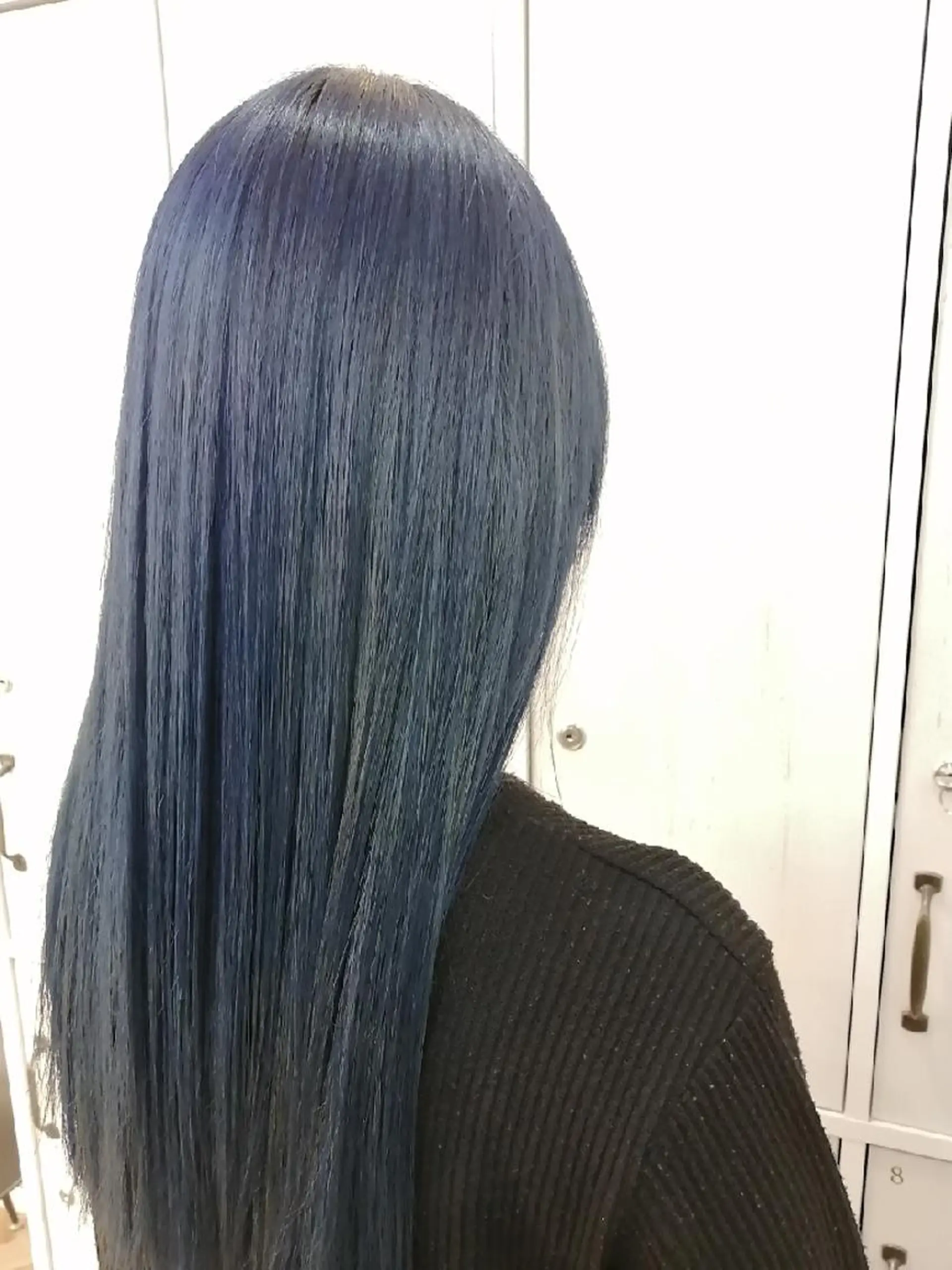 セミロング カラー ✨METEO導入店✨ 髪質改善×縮毛矯正のヘアスタイル