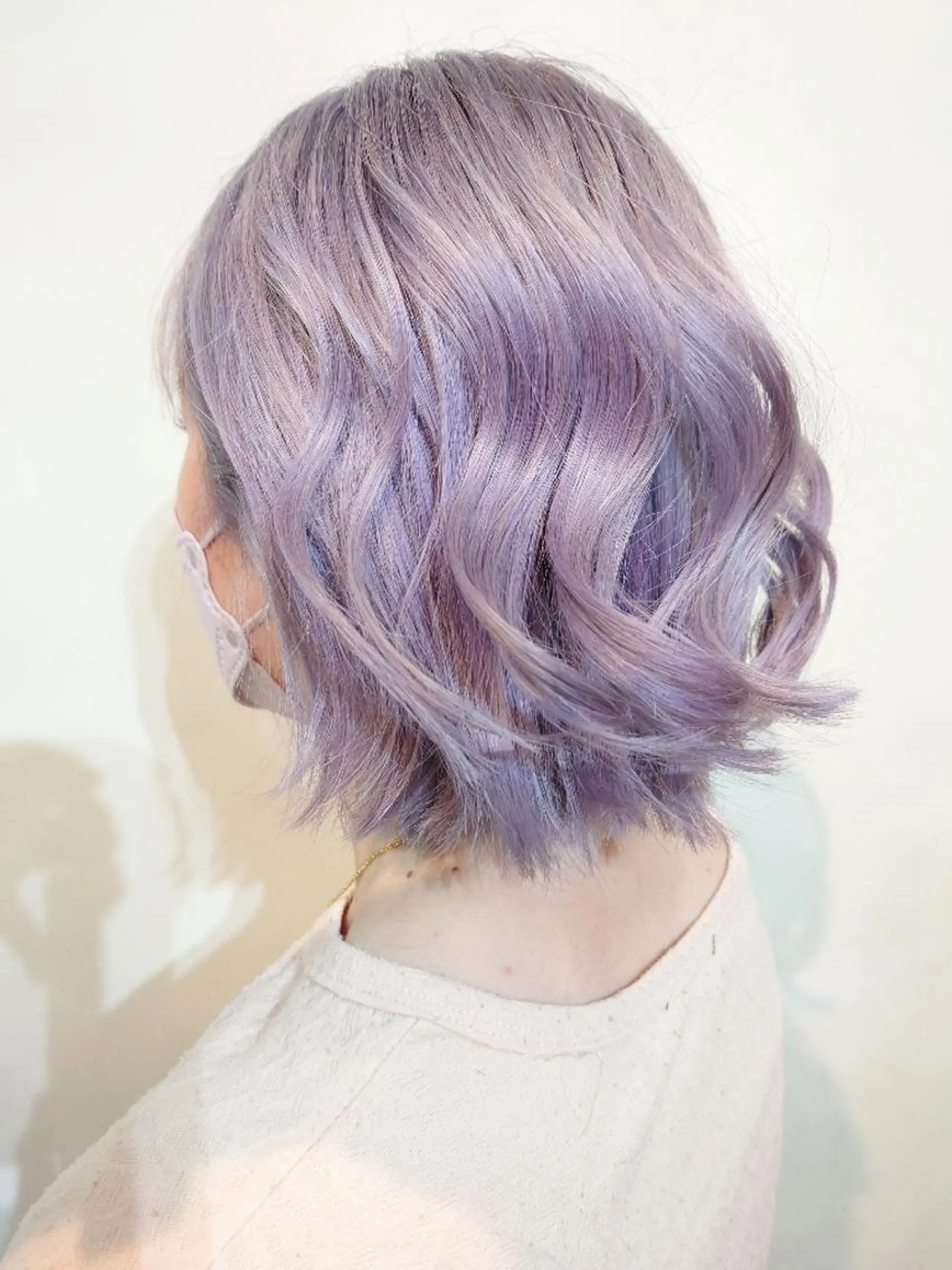 ミディアム ヘアカラー ブリーチ／ 髪質改善／ＲＹＯのヘアスタイル