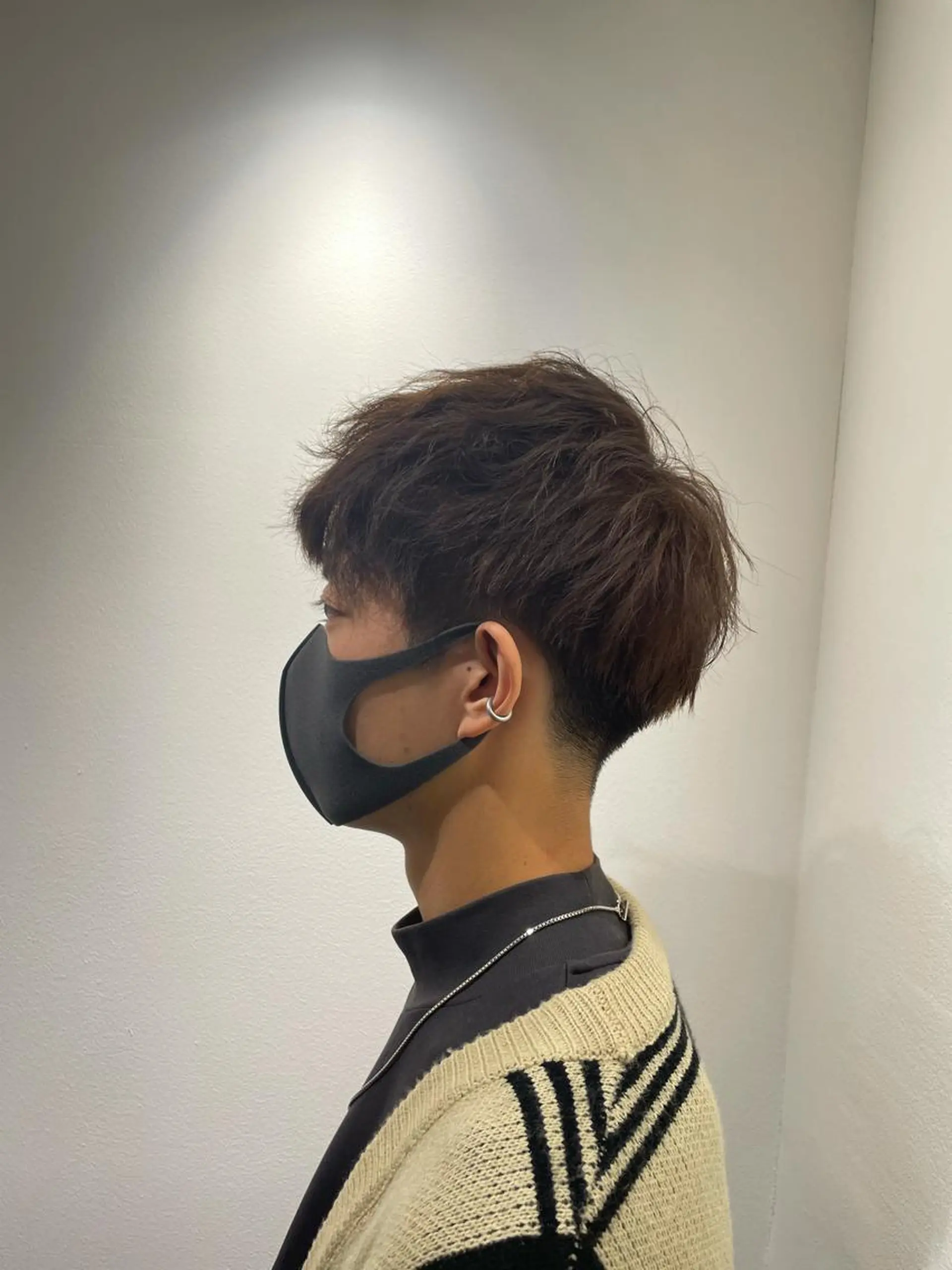 ショート カラー パーマ メンズ ボブ美容師 /馬場 翼のヘアスタイル